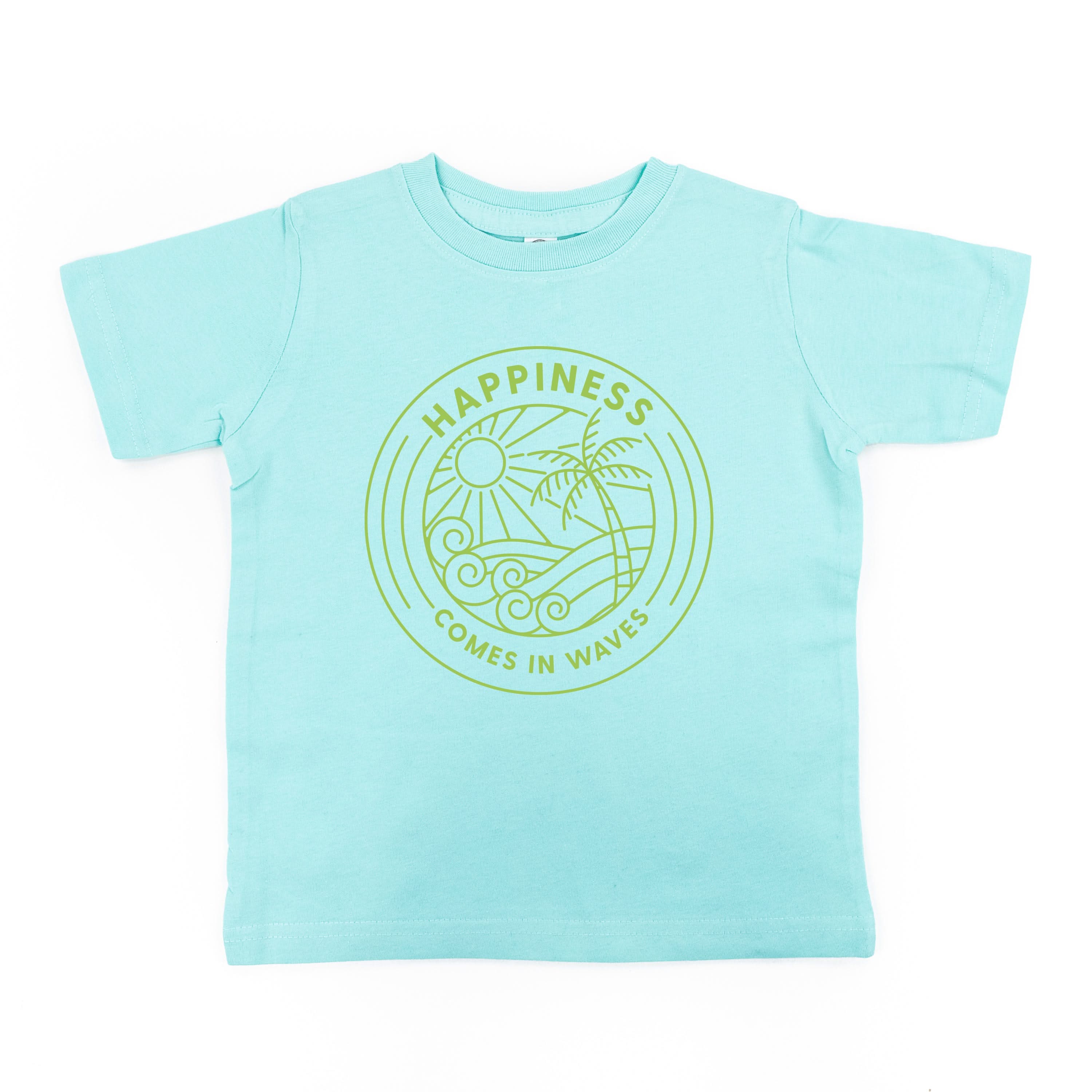 Happiness Comes in Waves - Child Tee - Image 15