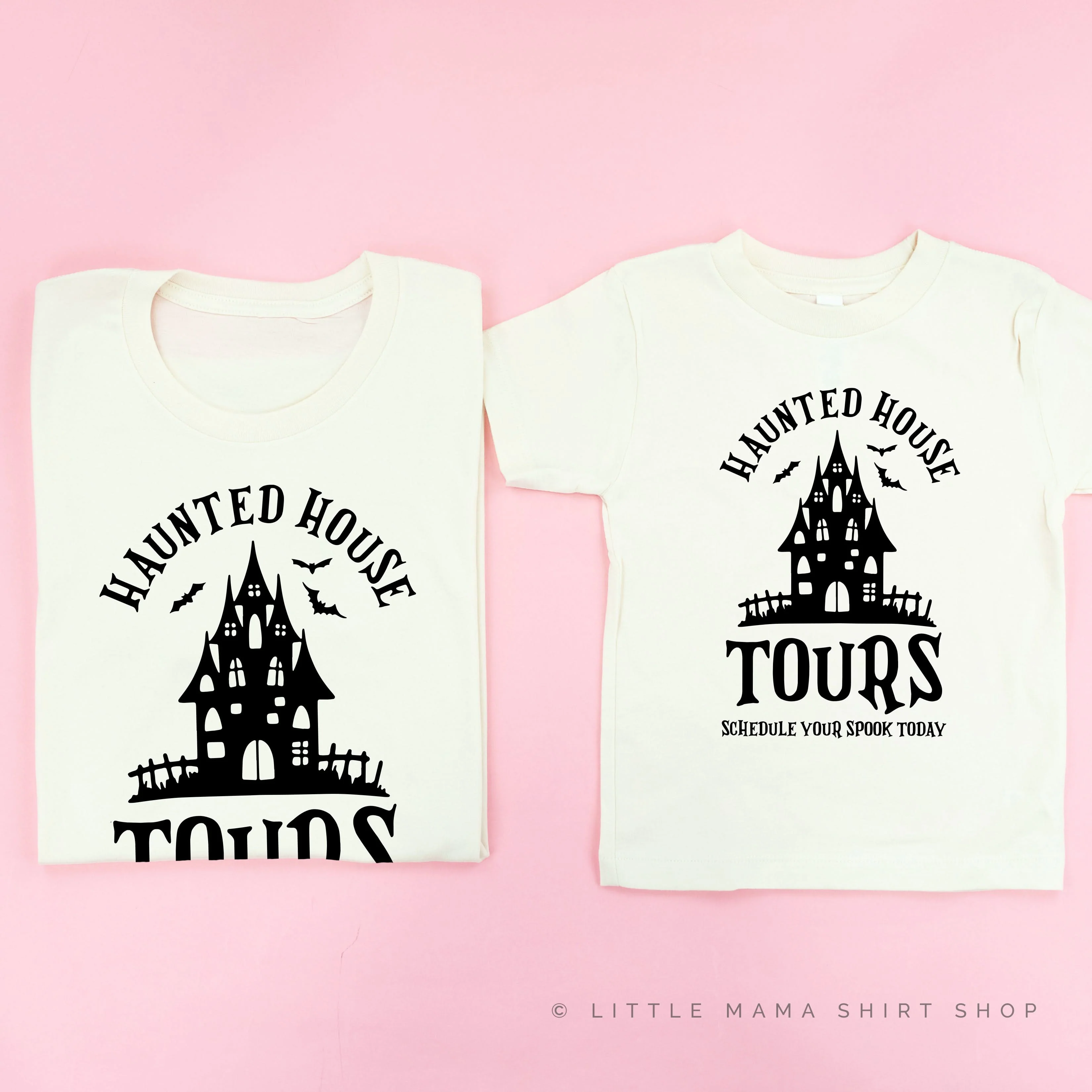 Haunted House Tours - Set of 2 Matching Tees - Image 2