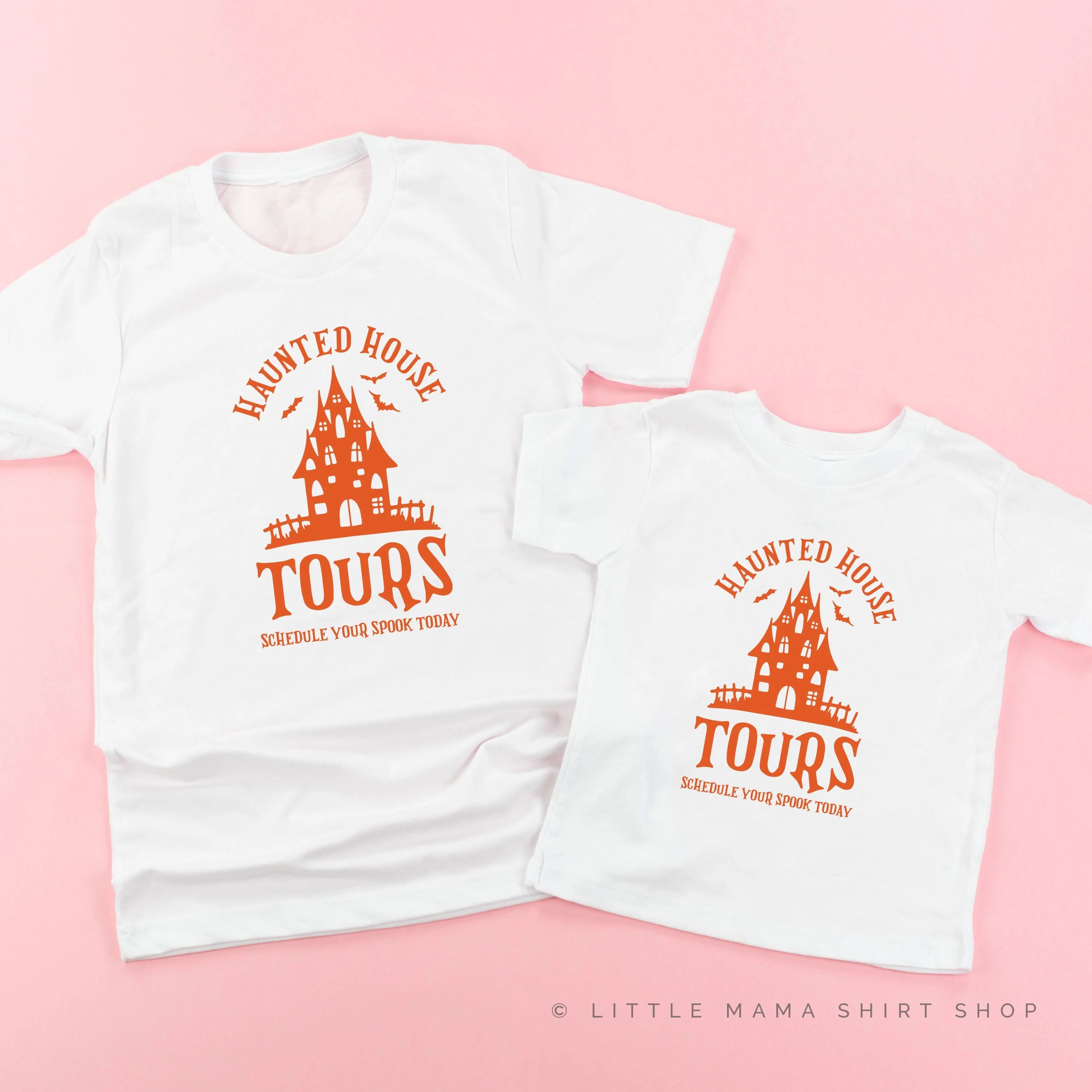 Haunted House Tours - Set of 2 Matching Tees - Image 3