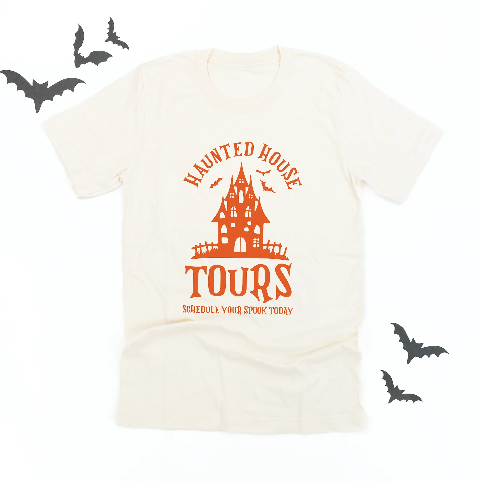 Haunted House Tours - Unisex Tee - Image 7