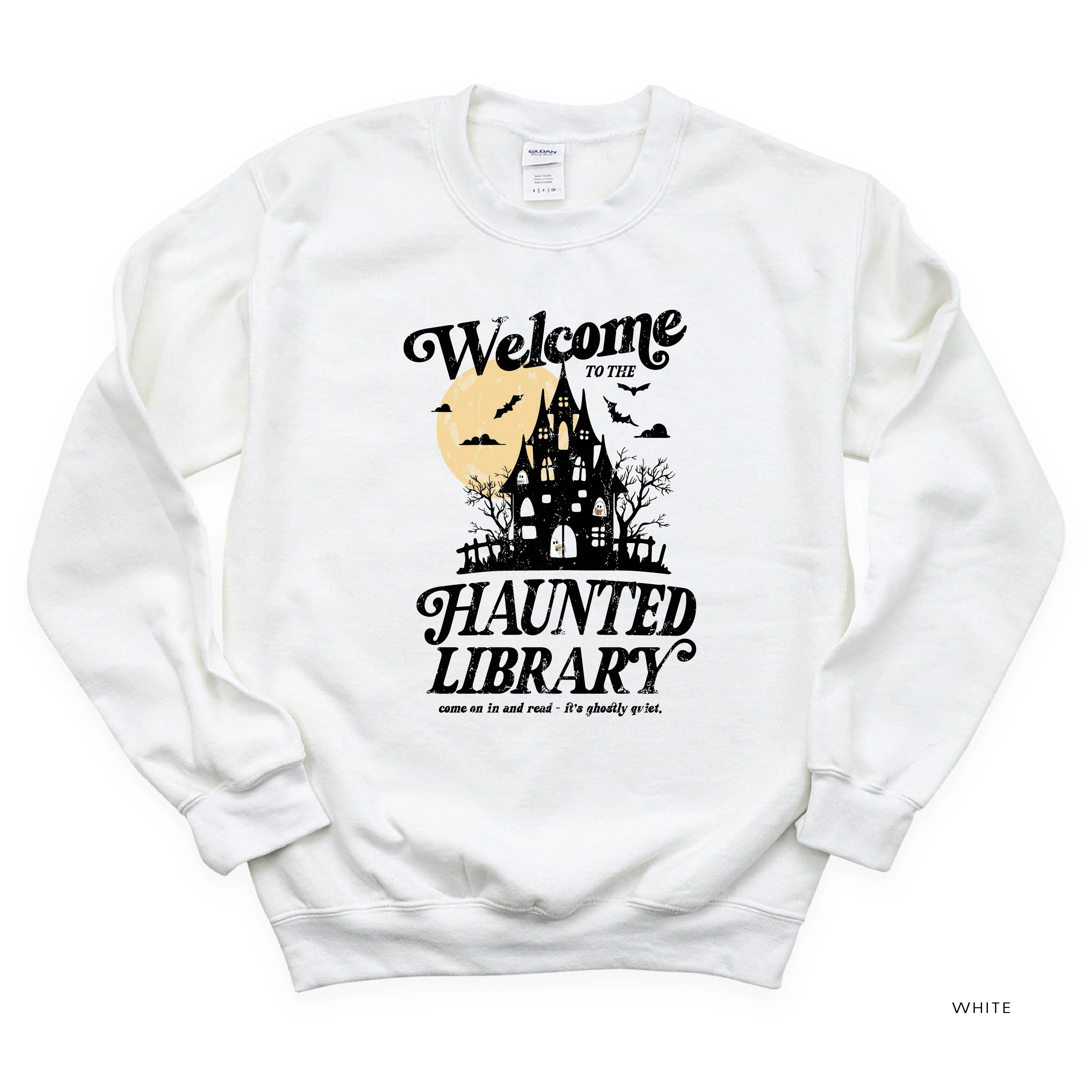 Haunted Library - Basic Fleece - Image 6