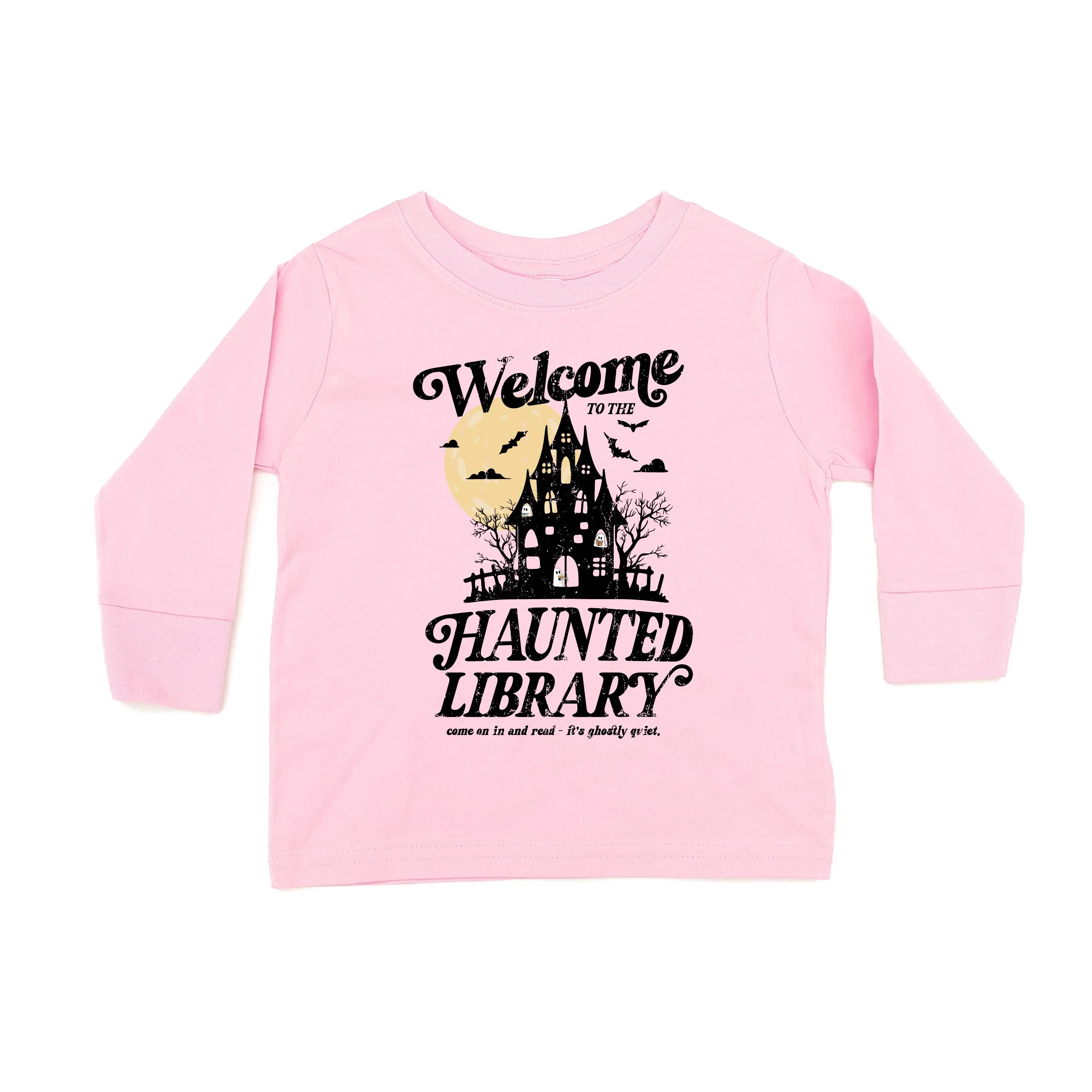 Haunted Library - Child Long Sleeve Tee - Image 3