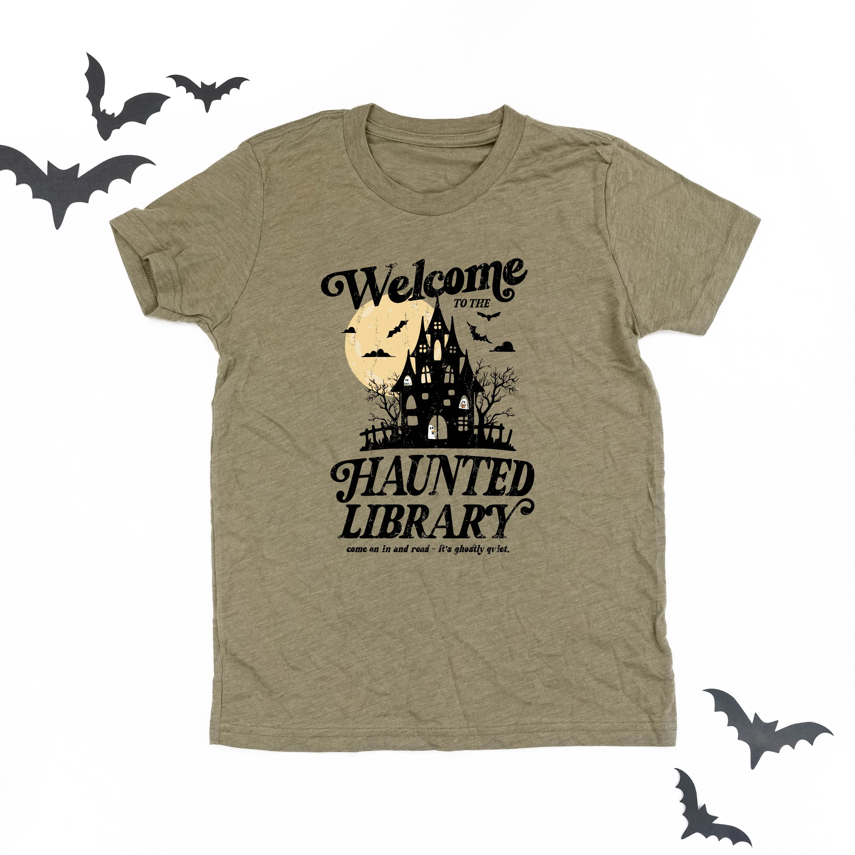 Haunted Library - Child Tee - Image 5