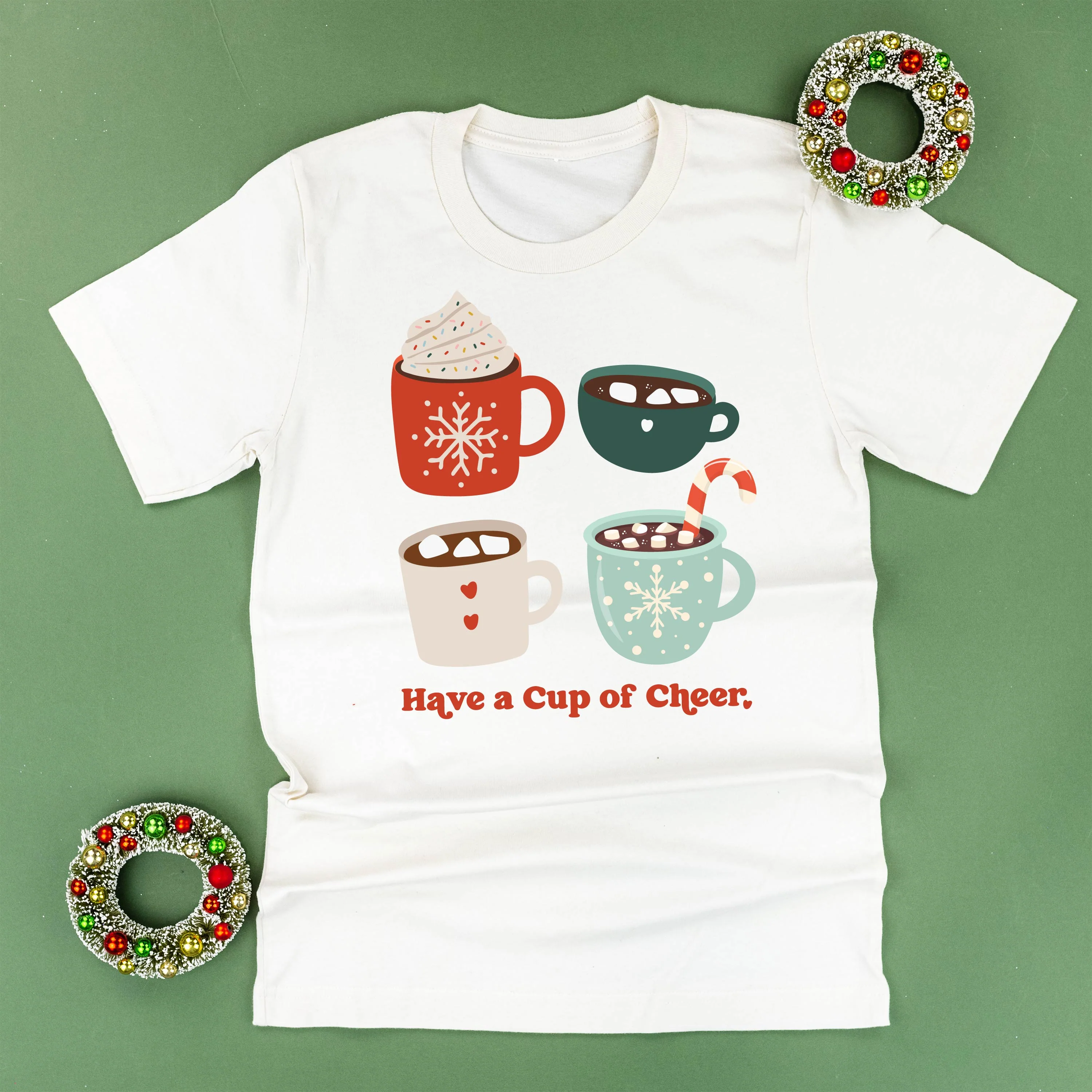 Have A Cup Of Cheer - Unisex Tee - Image 3