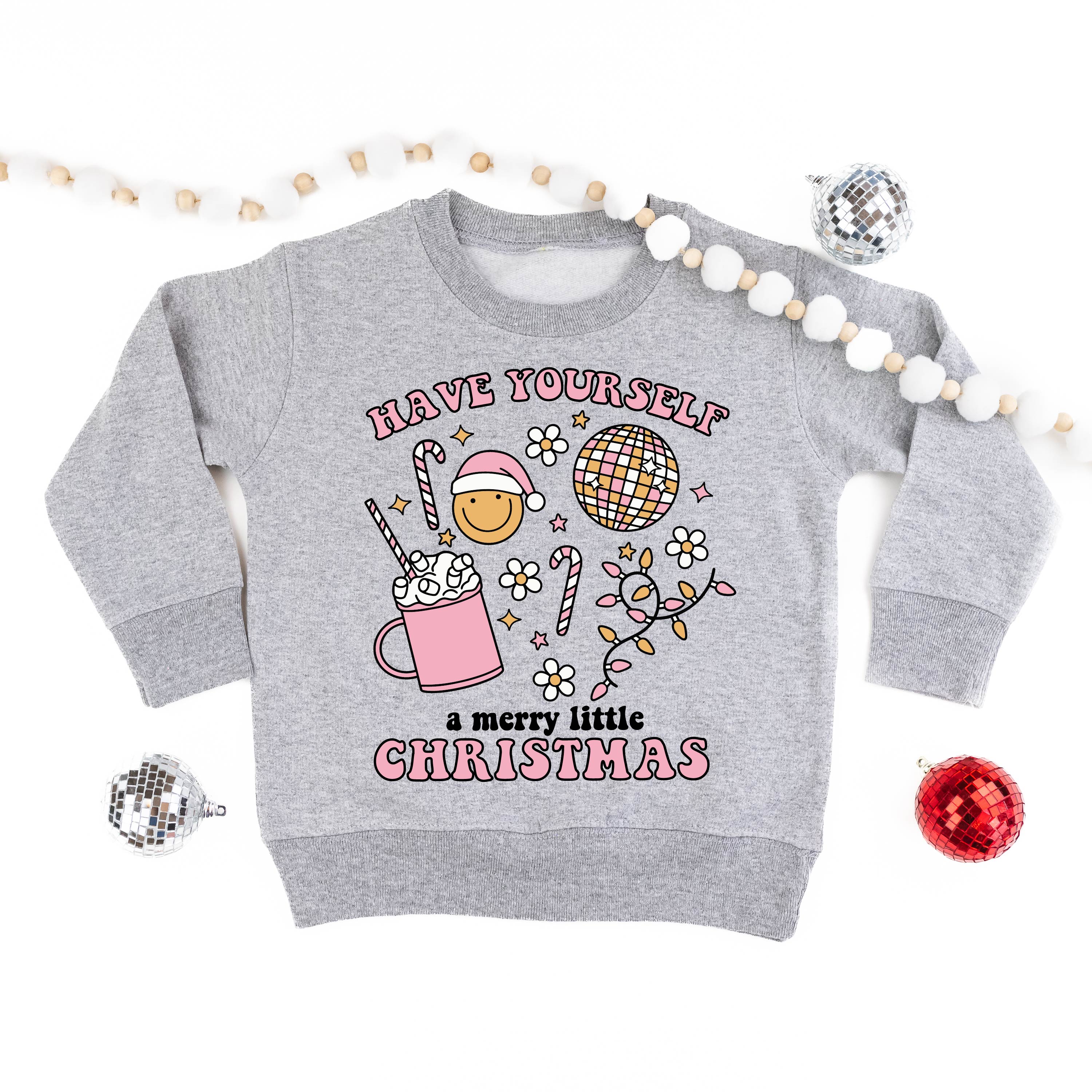 Have Yourself A Merry Little Christmas - Child Sweater - Image 4