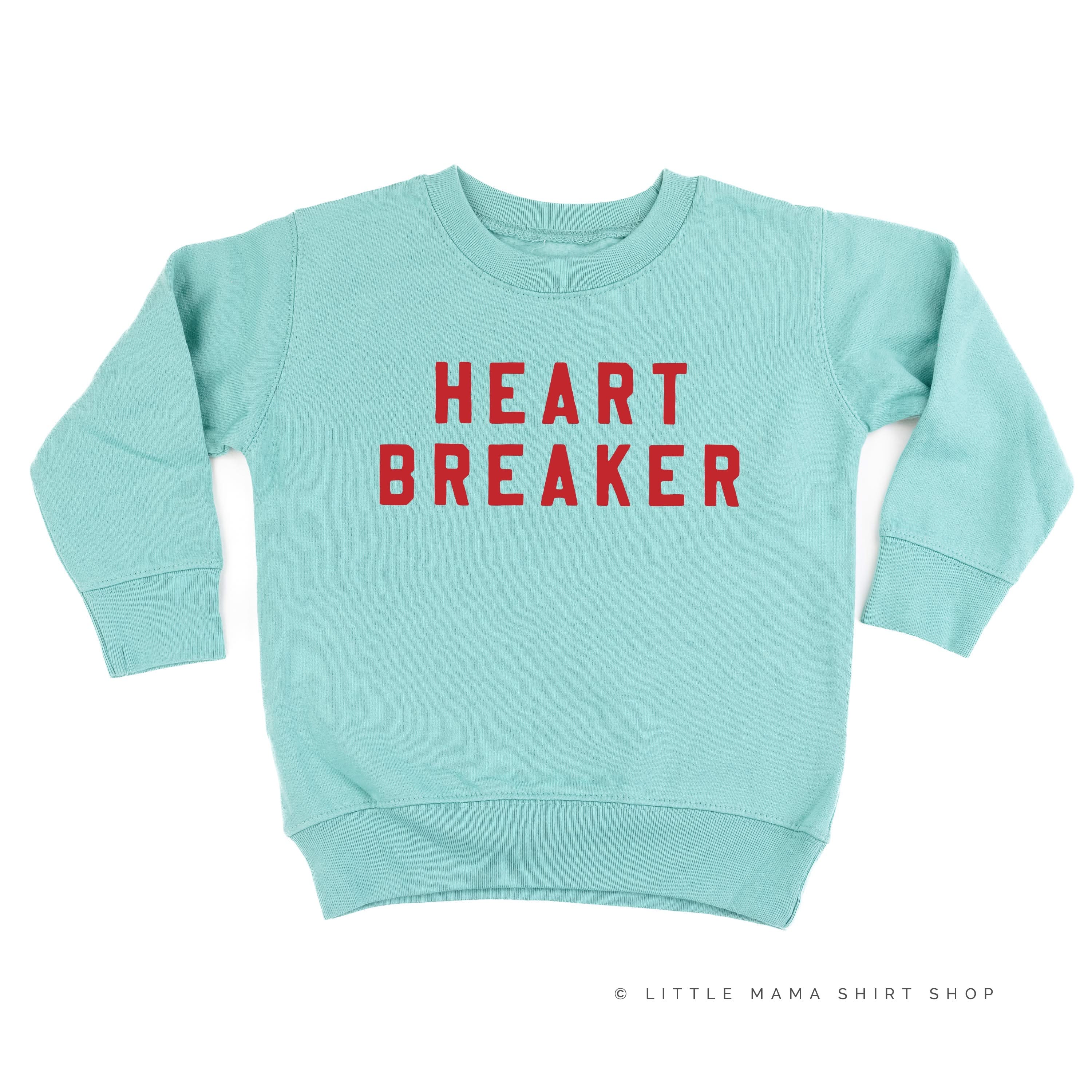 Heart Breaker (Block Font) - Child Sweater - Image 11