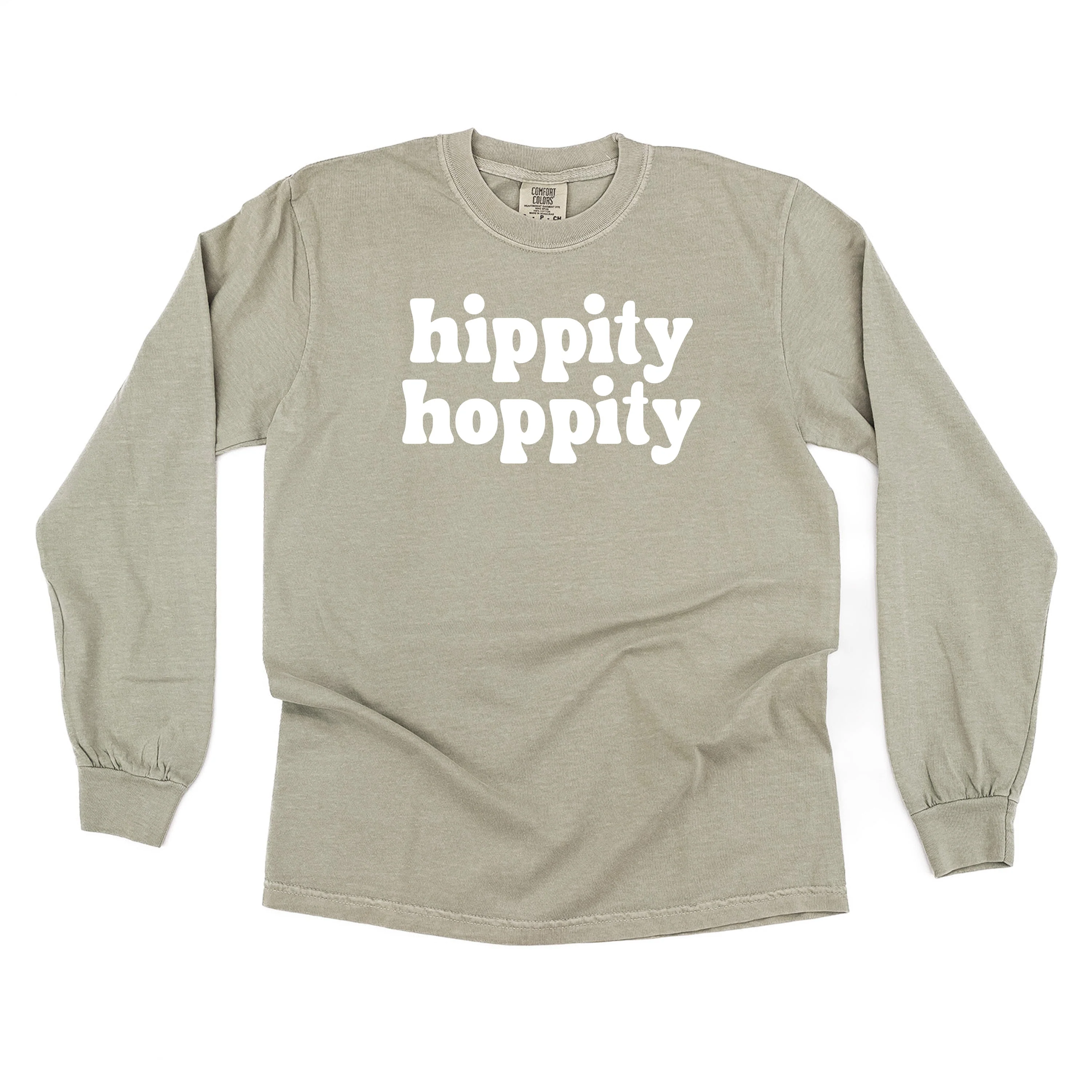 Hippity Hoppity - Long Sleeve Comfort Colors Tee - Image 12
