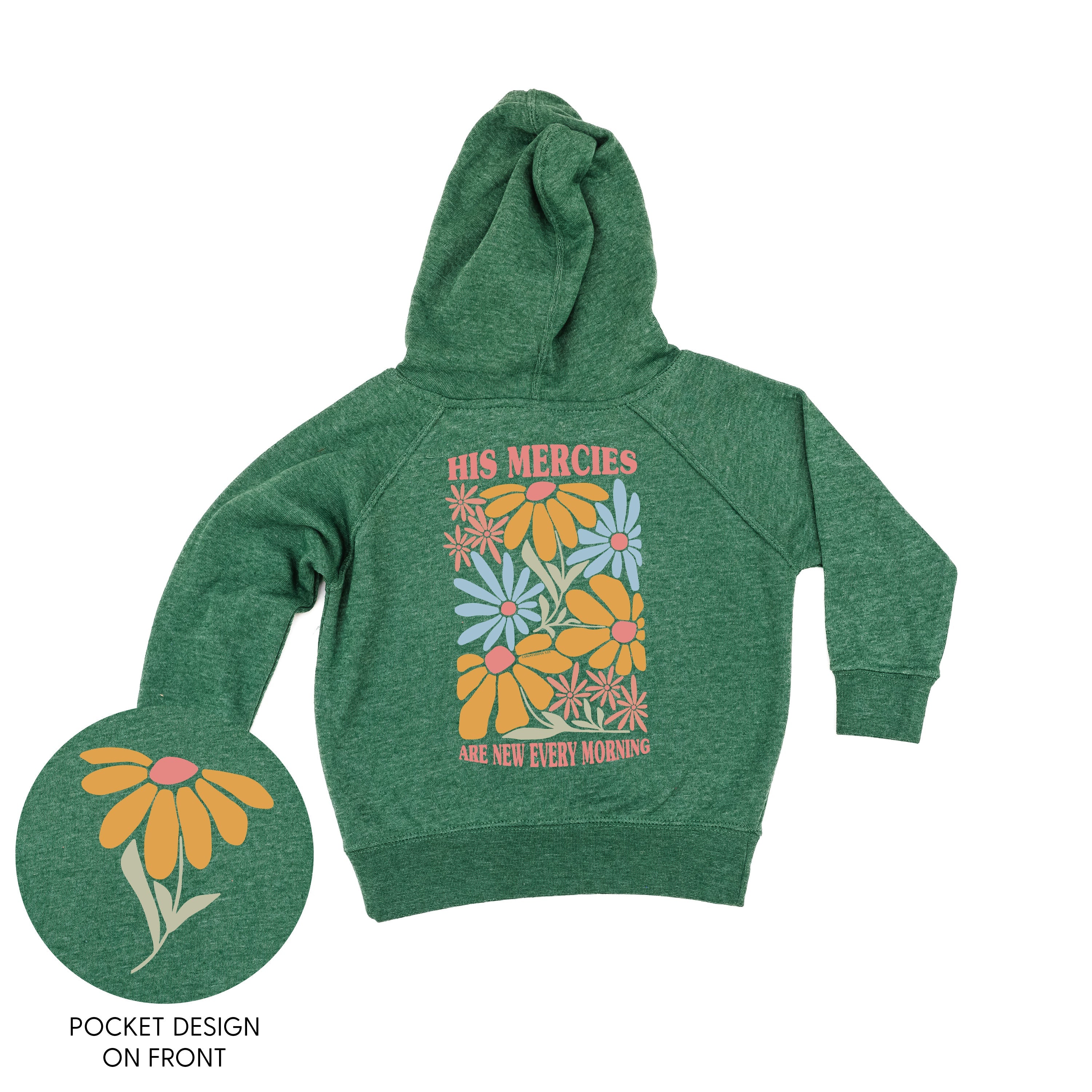 His Mercies Are New Every Morning - Child HOODIE - Image 2