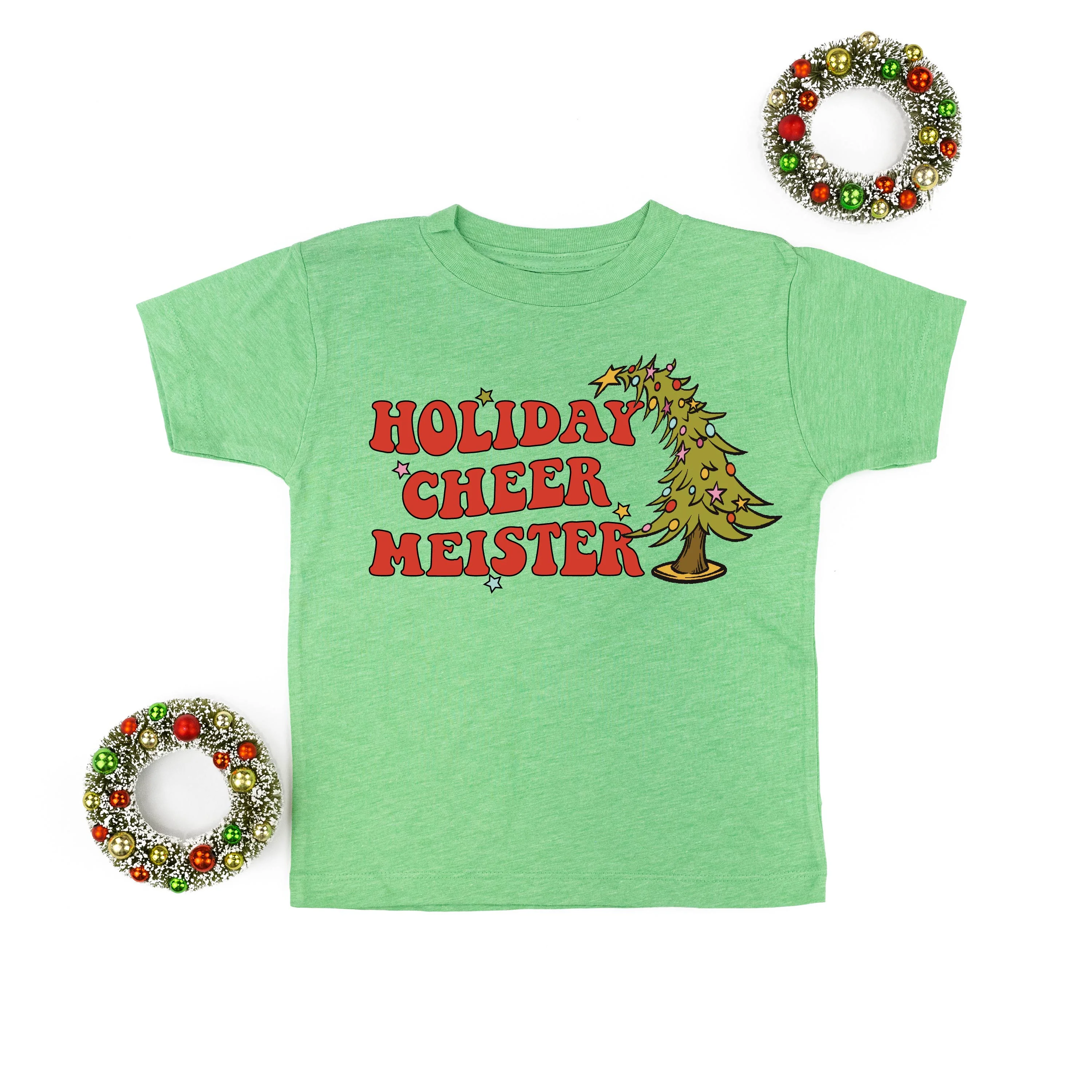 Holiday Cheer Meister - Child Tee - Image 5