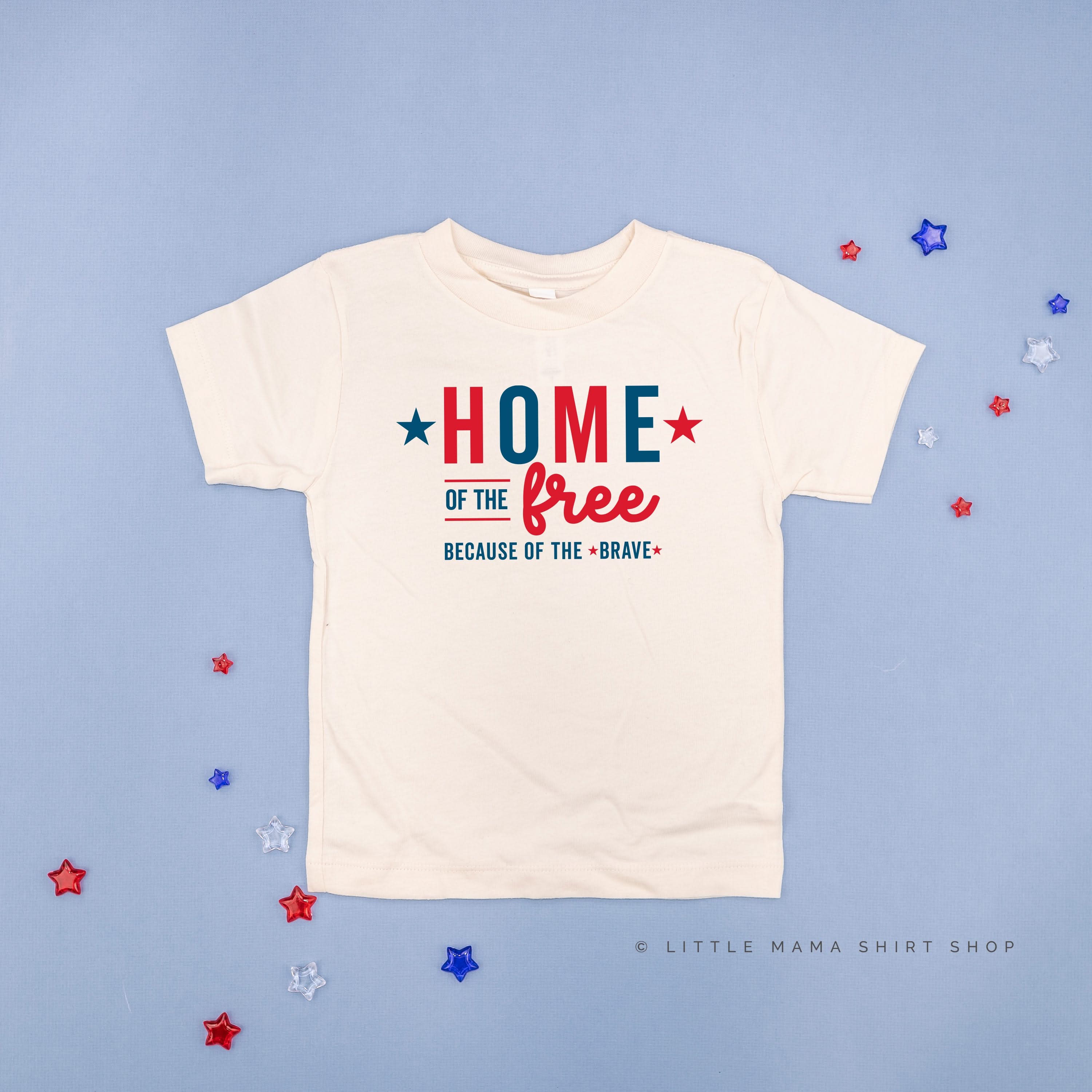 Home Of The Free Because Of The Brave - Child Tee - Image 5