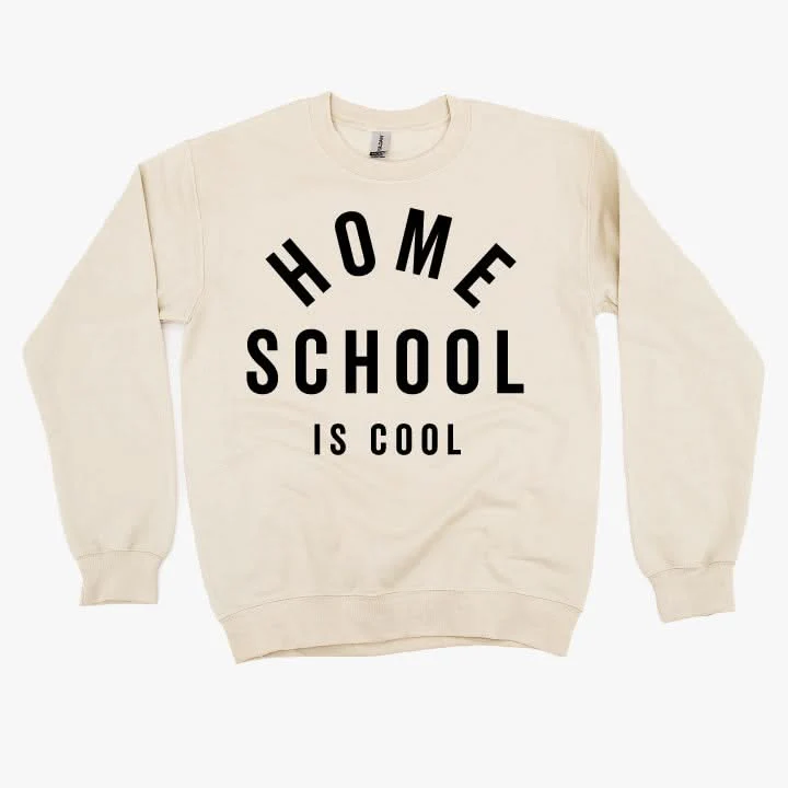 Home School Is Cool  - BASIC Fleece