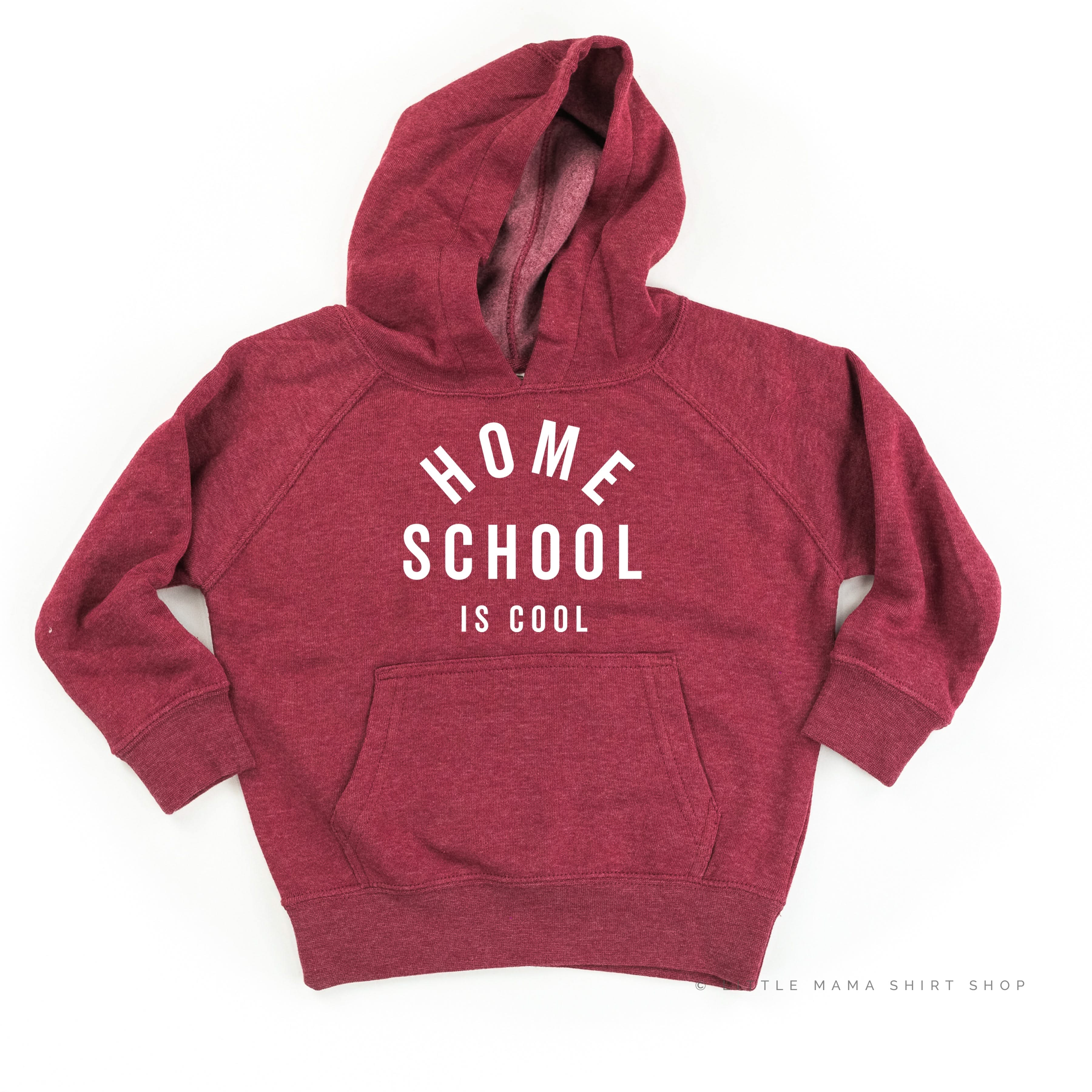 Home School Is Cool - Child HOODIE - Image 4