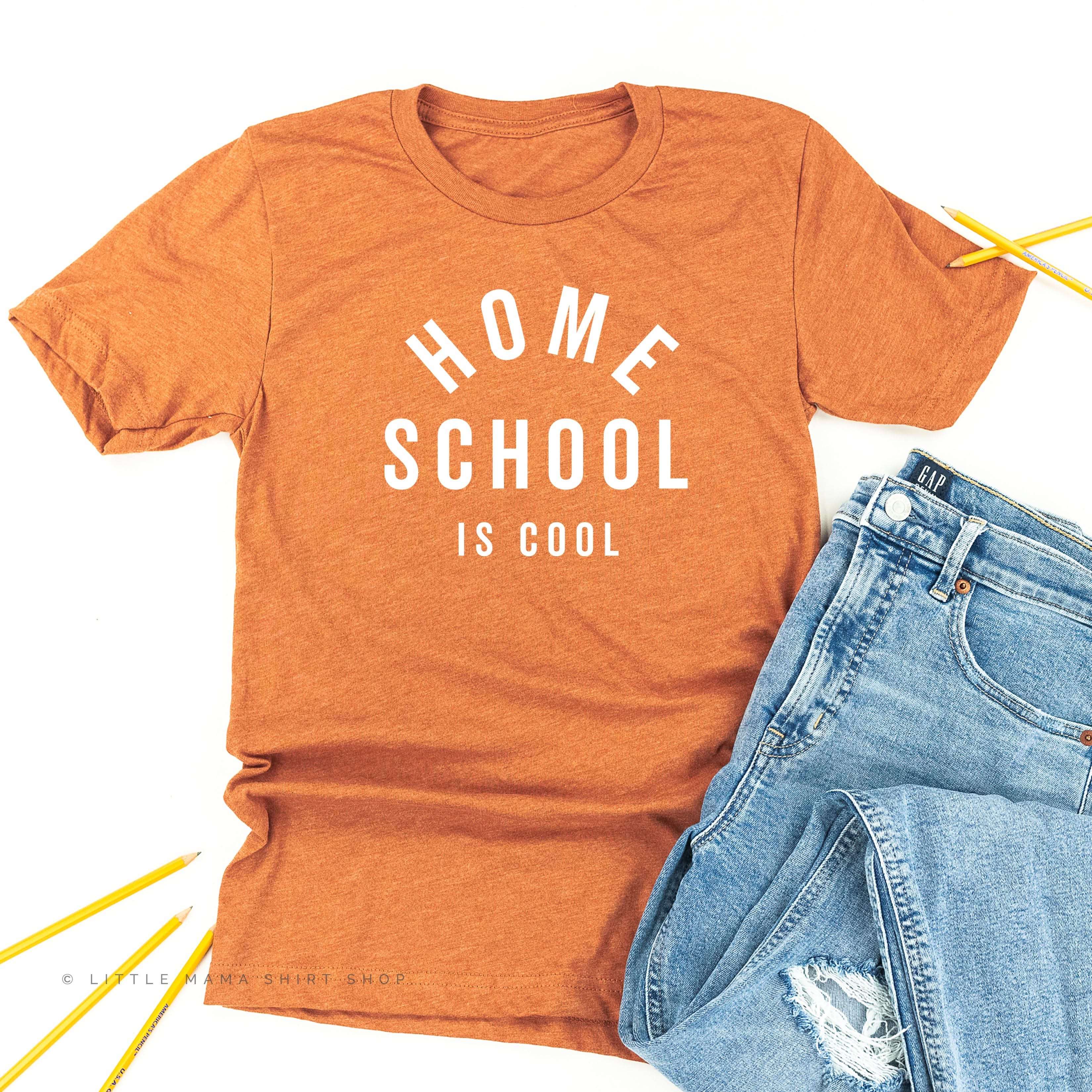 Home School Is Cool - Unisex Tee - Image 11