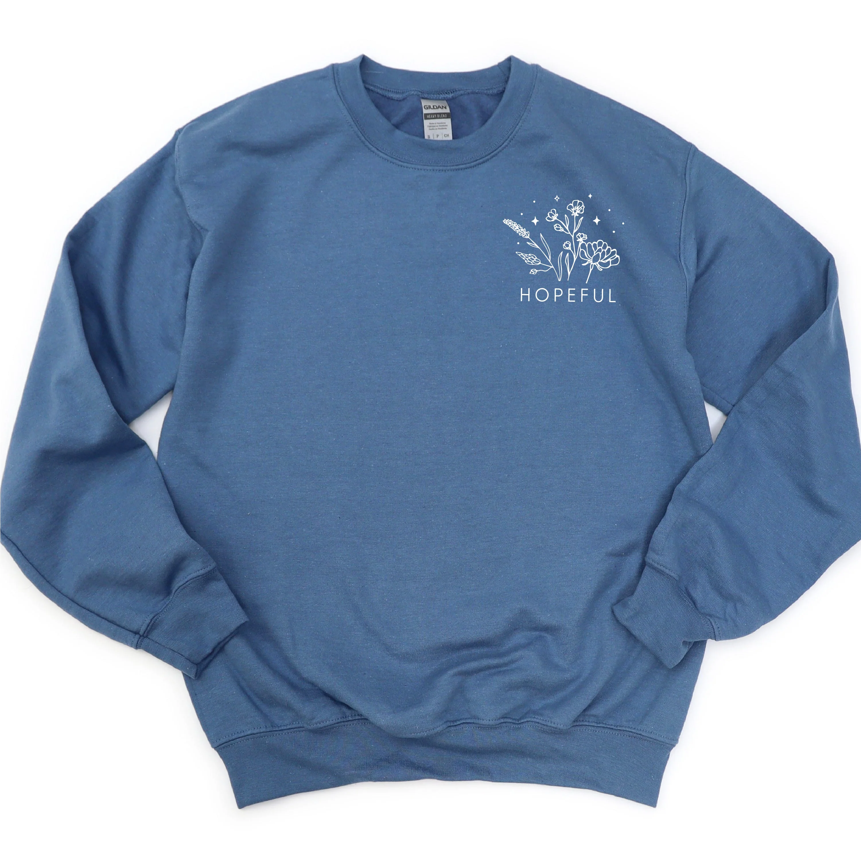HOPEFUL - Bouquet - Pocket Size - BASIC FLEECE CREWNECK - Image 5