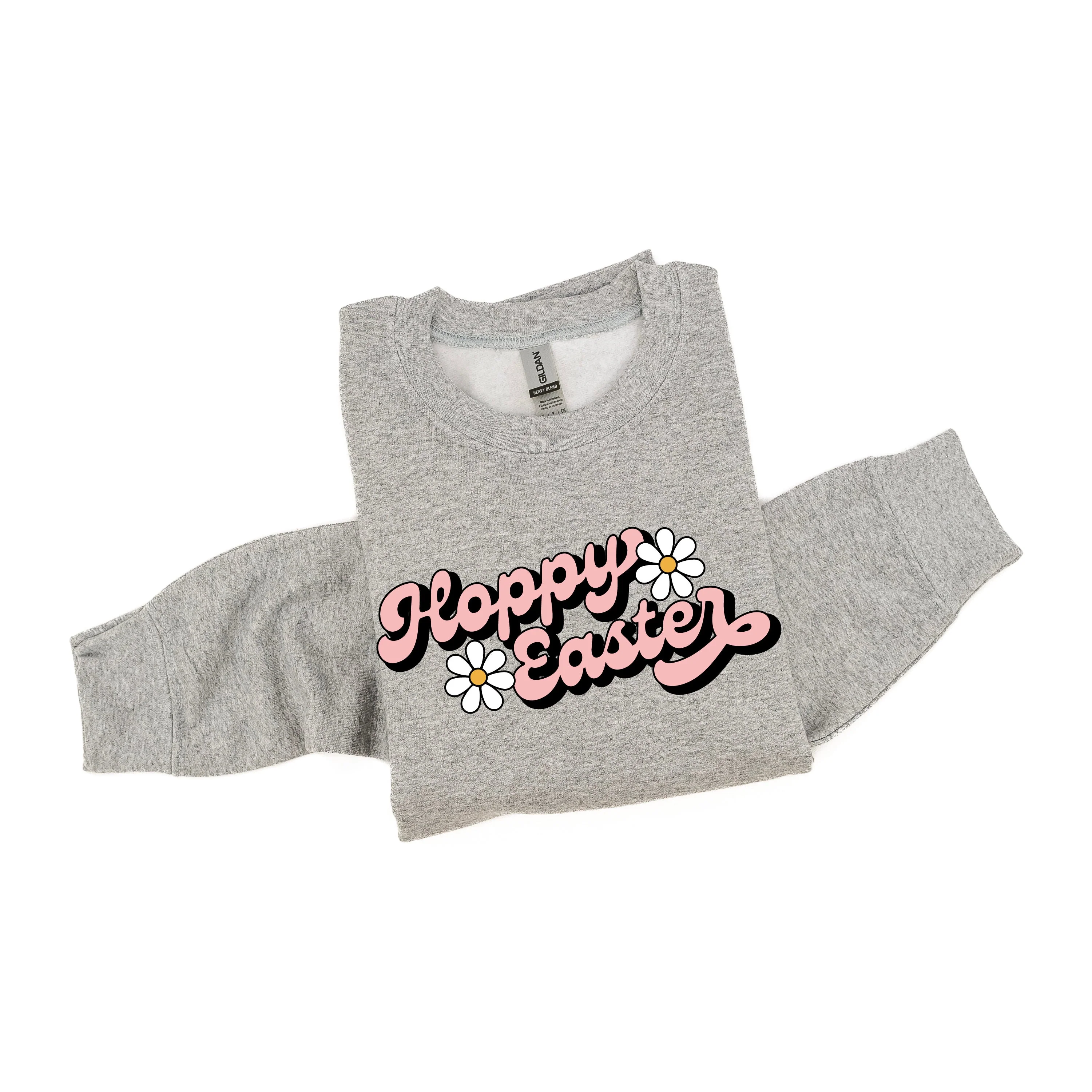 Hoppy Easter - Daisies - Basic Fleece