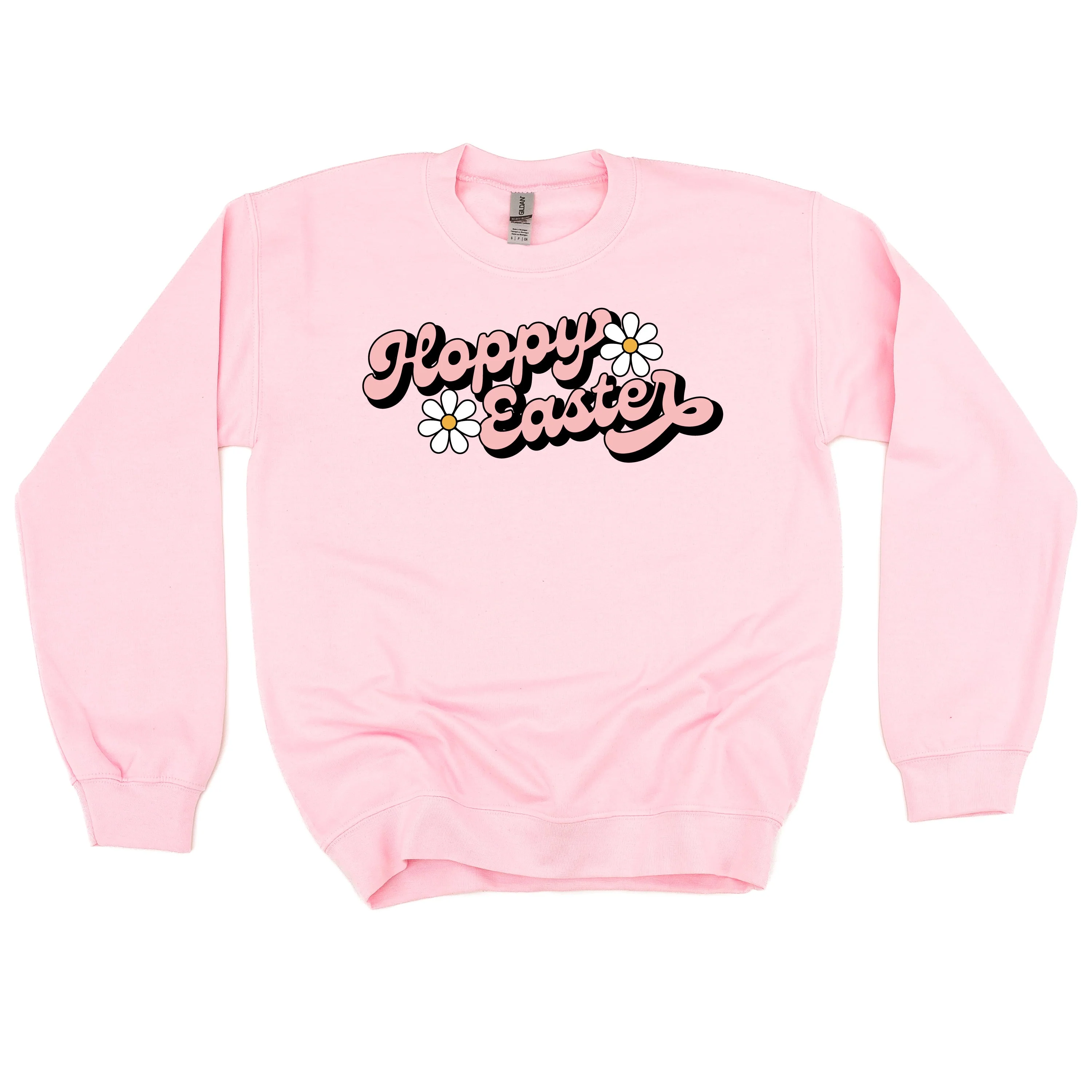 Hoppy Easter - Daisies - Basic Fleece - Image 3