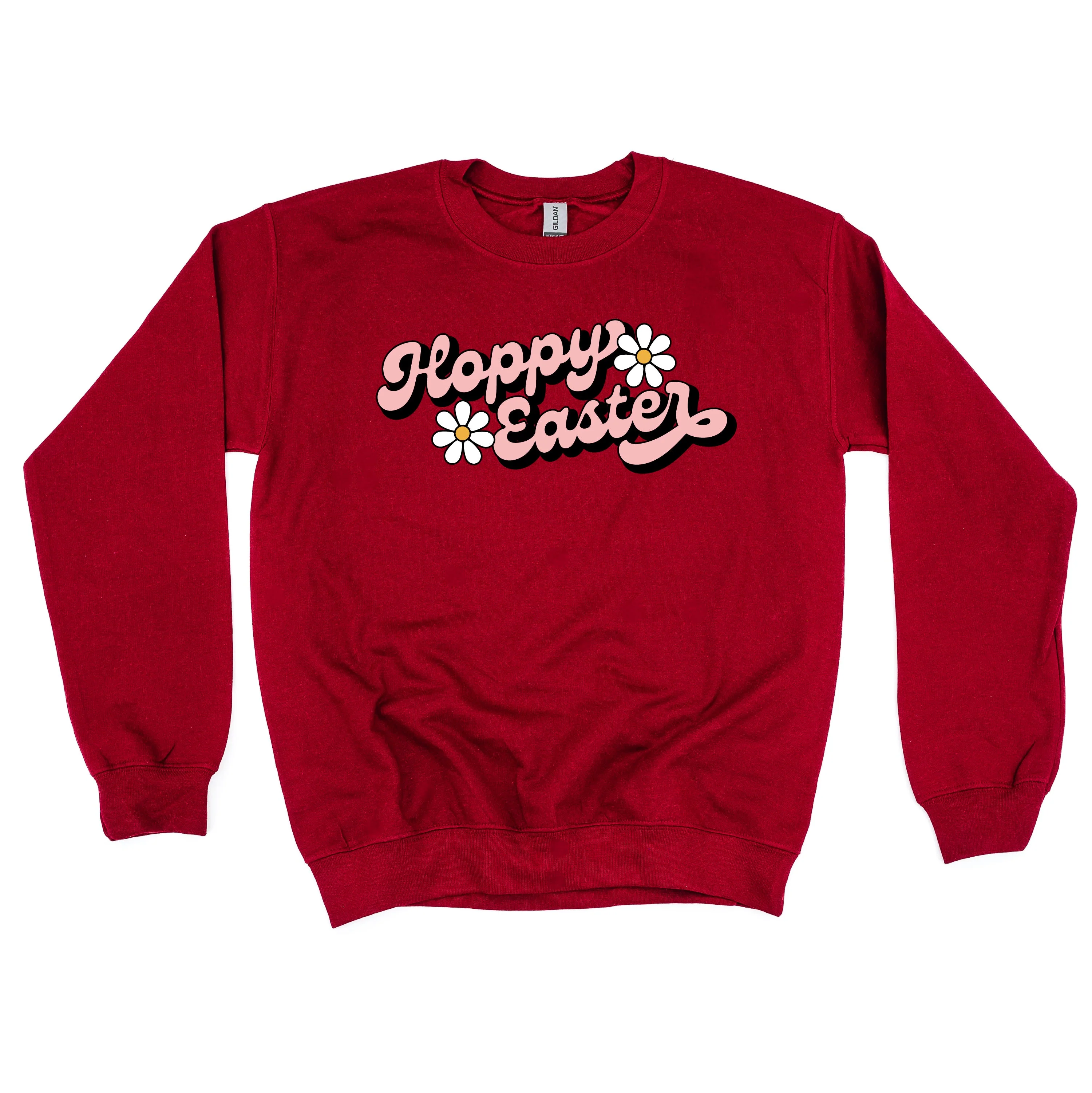 Hoppy Easter - Daisies - Basic Fleece - Image 5