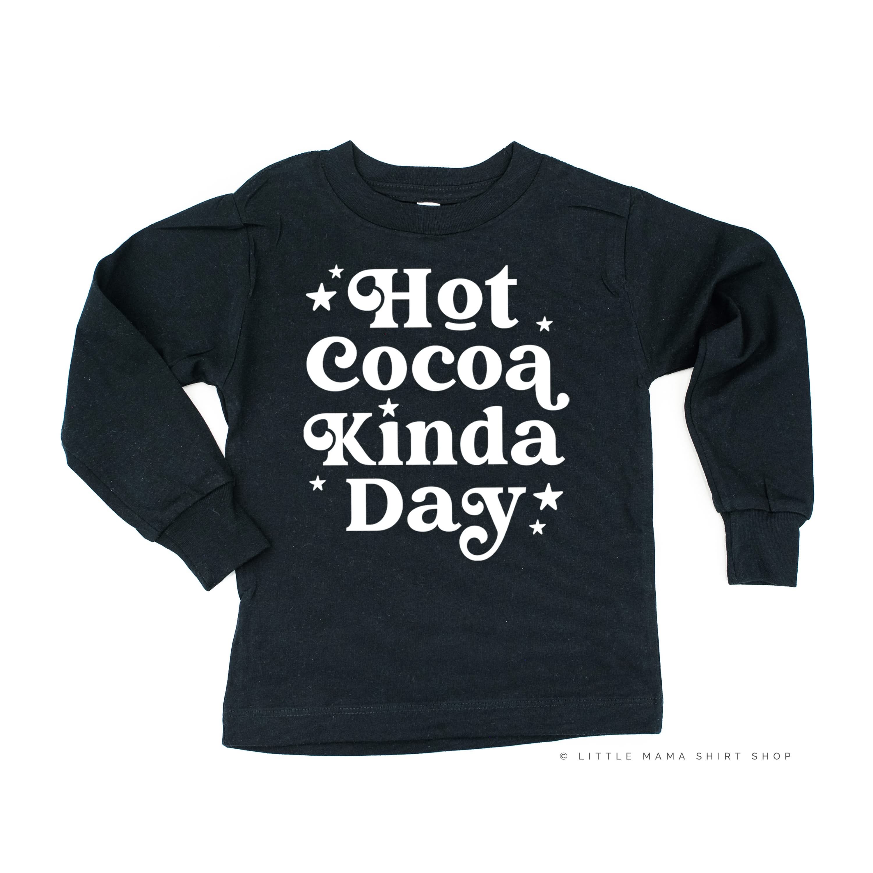 Hot Cocoa Kinda Day - Child Long Sleeve Tee - Image 4