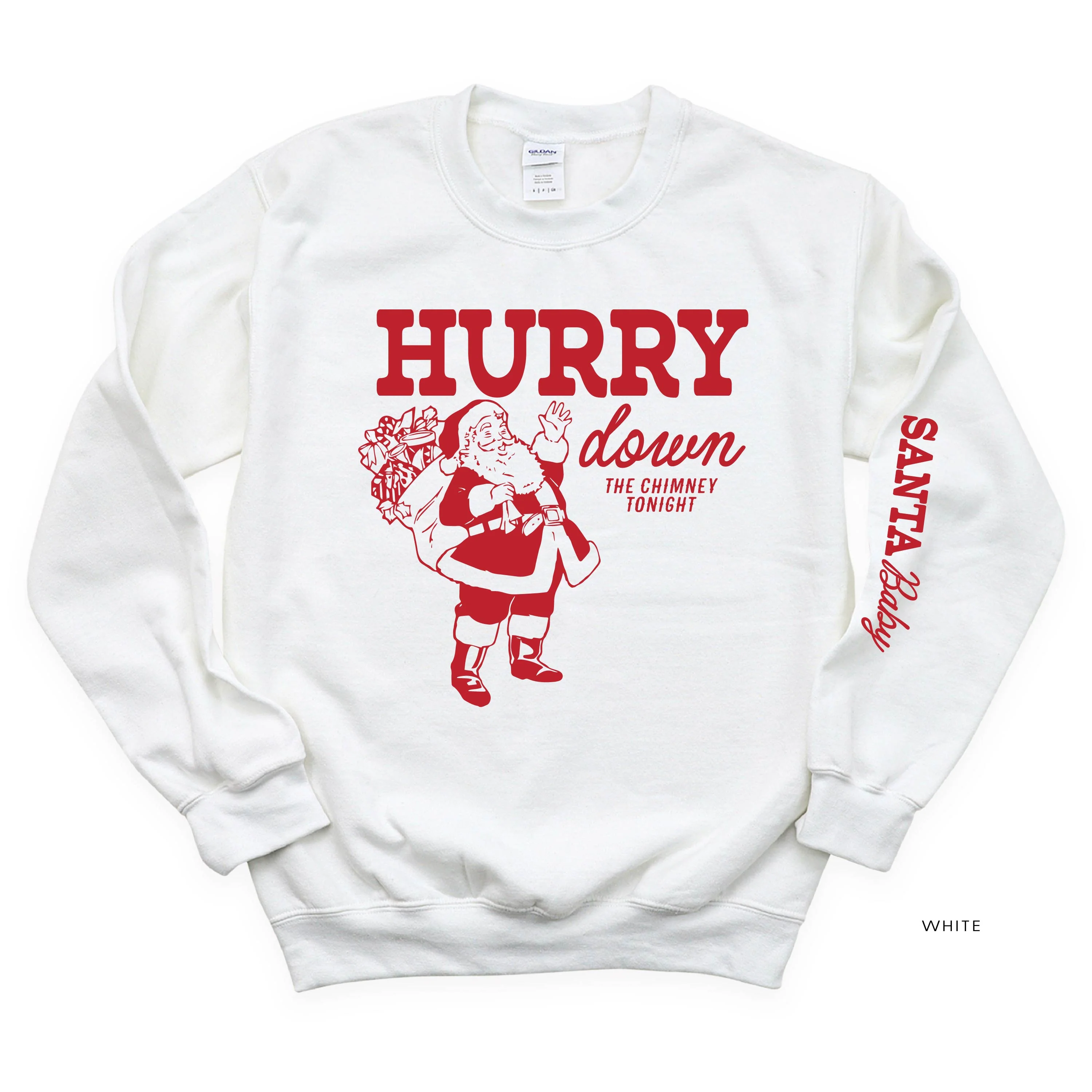 Hurry Down The Chimney Tonight (sd) - Basic Fleece - Image 5