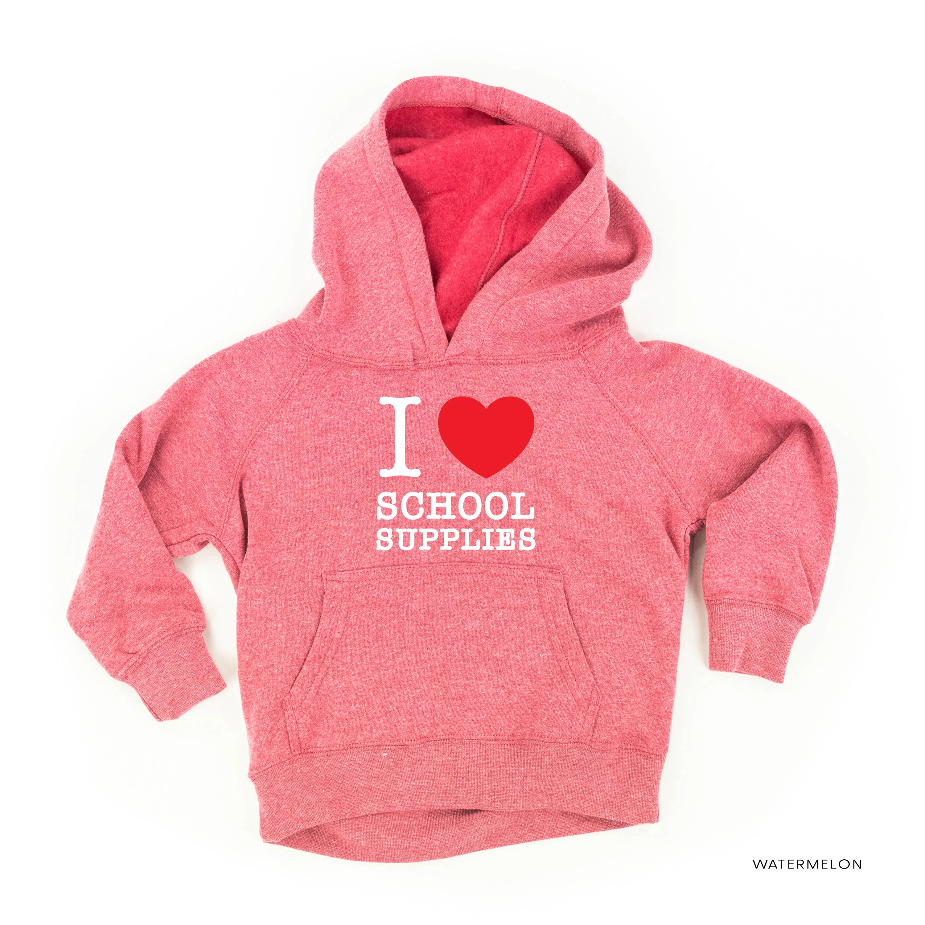 I ♥ School Supplies - Child HOODIE - Image 4
