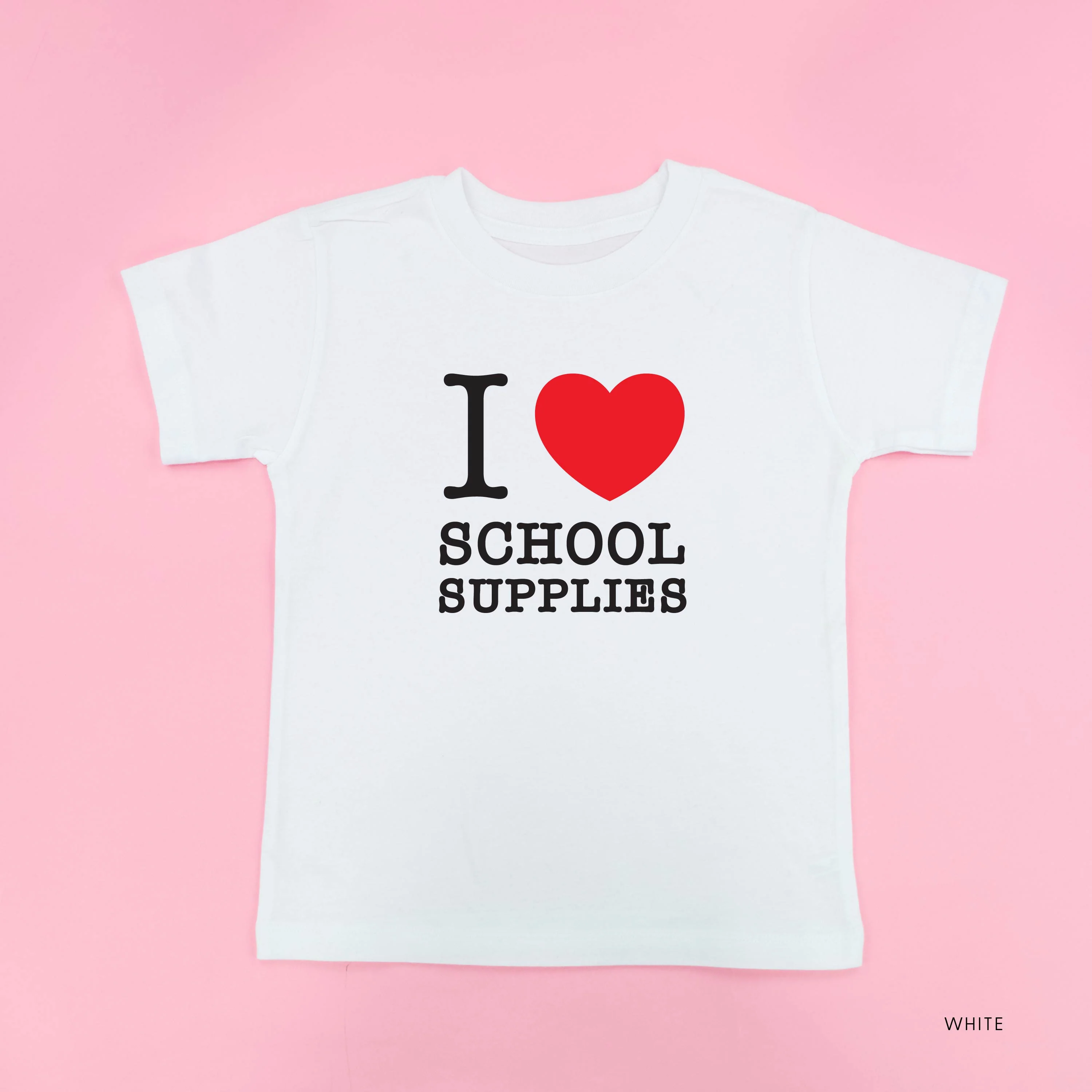 I ♥ School Supplies - Child Tee - Image 14