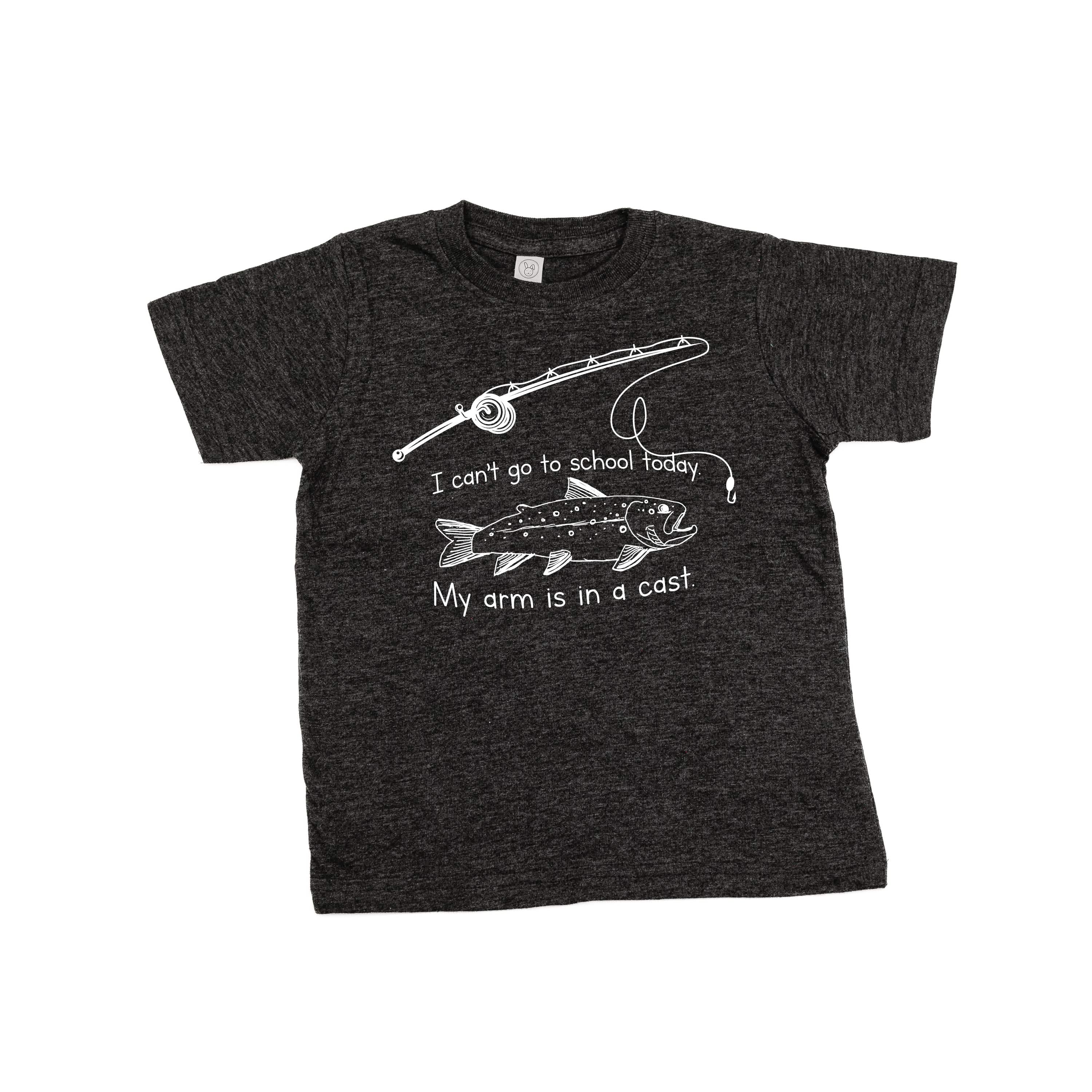 I Can't Go to School Today. My Arm Is In A Cast. - Child Tee - Image 18
