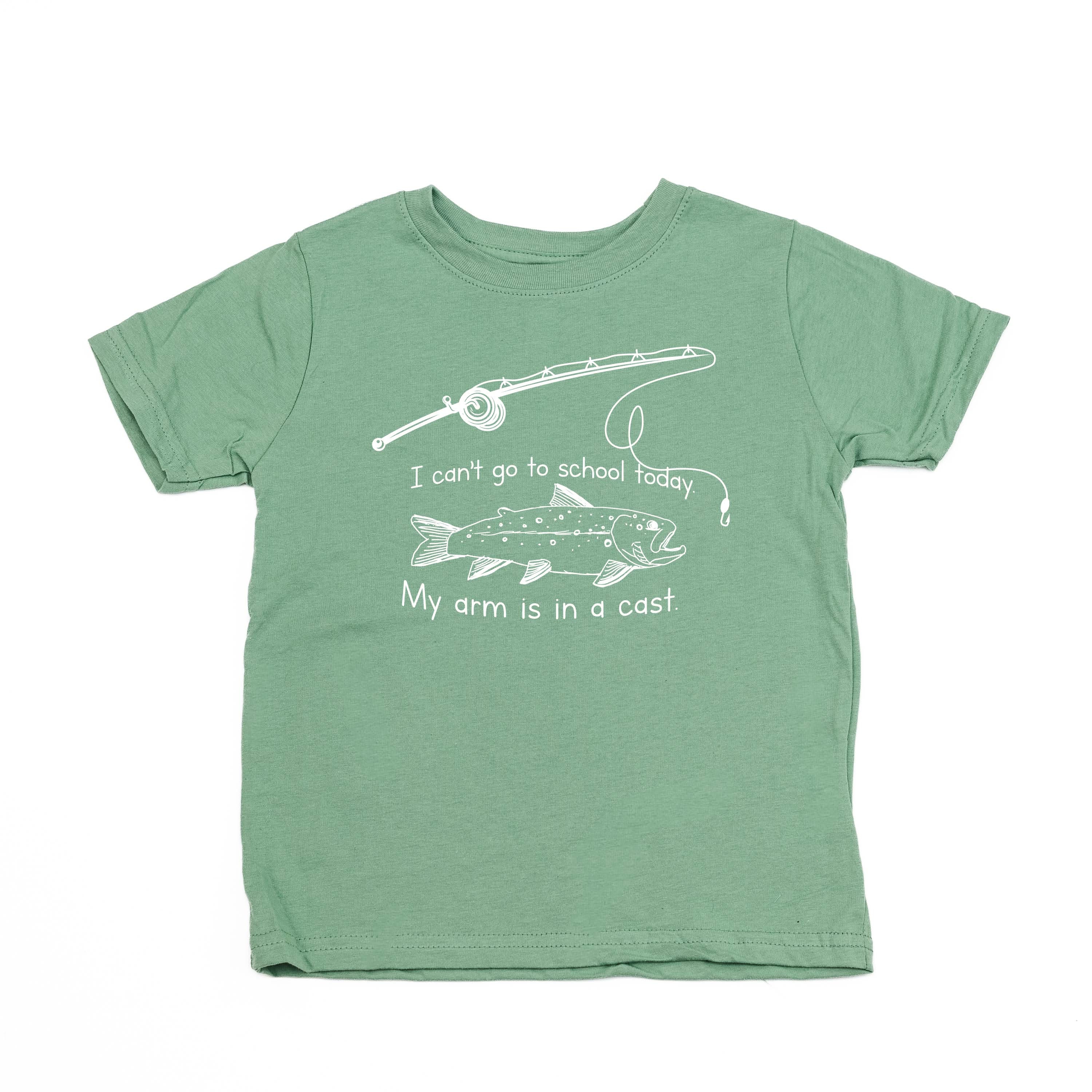 I Can't Go to School Today. My Arm Is In A Cast. - Child Tee - Image 21