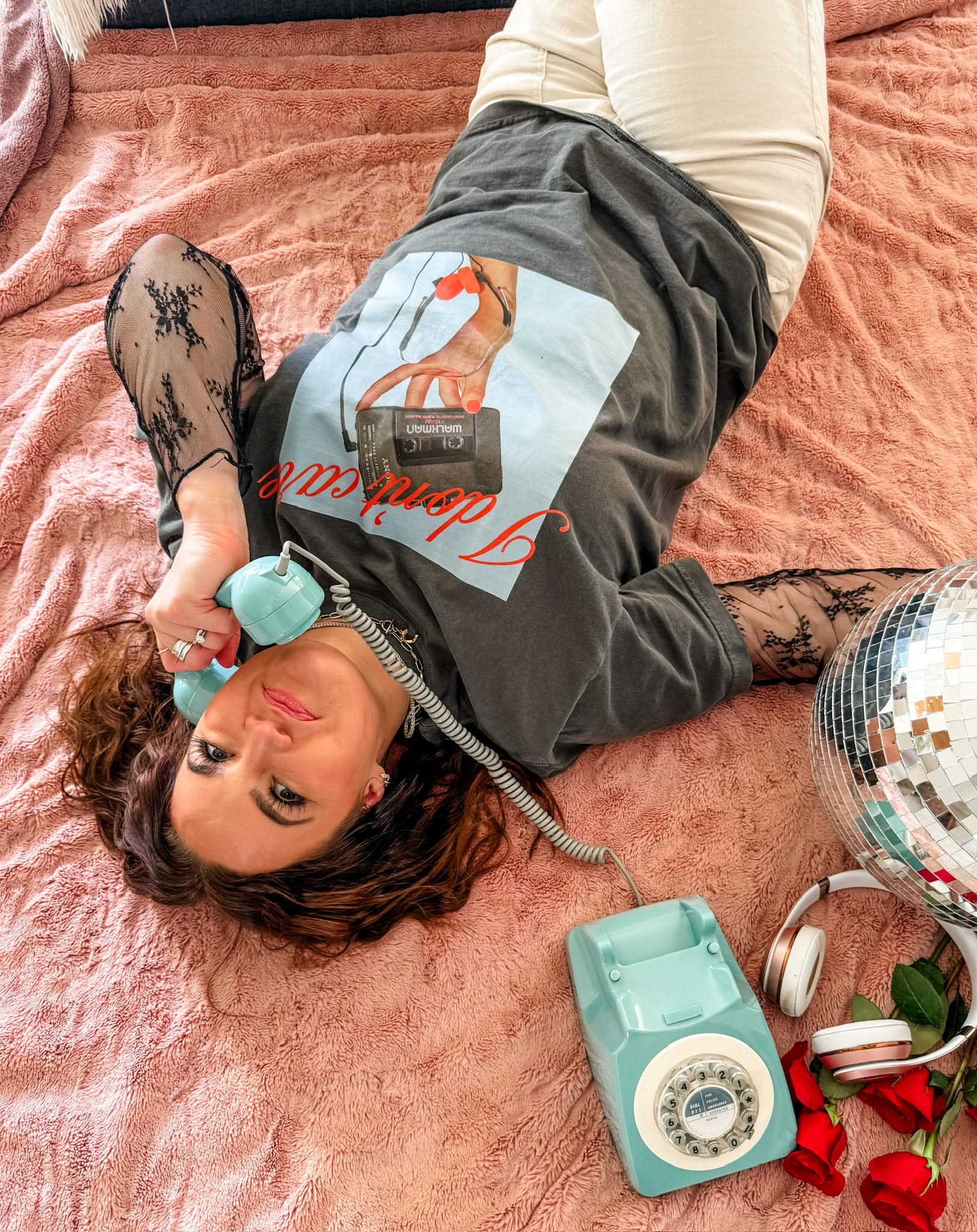 I Don’t Care Graphic Tee – Comfort Colors | Little Mama Shirt Shop - Image 7