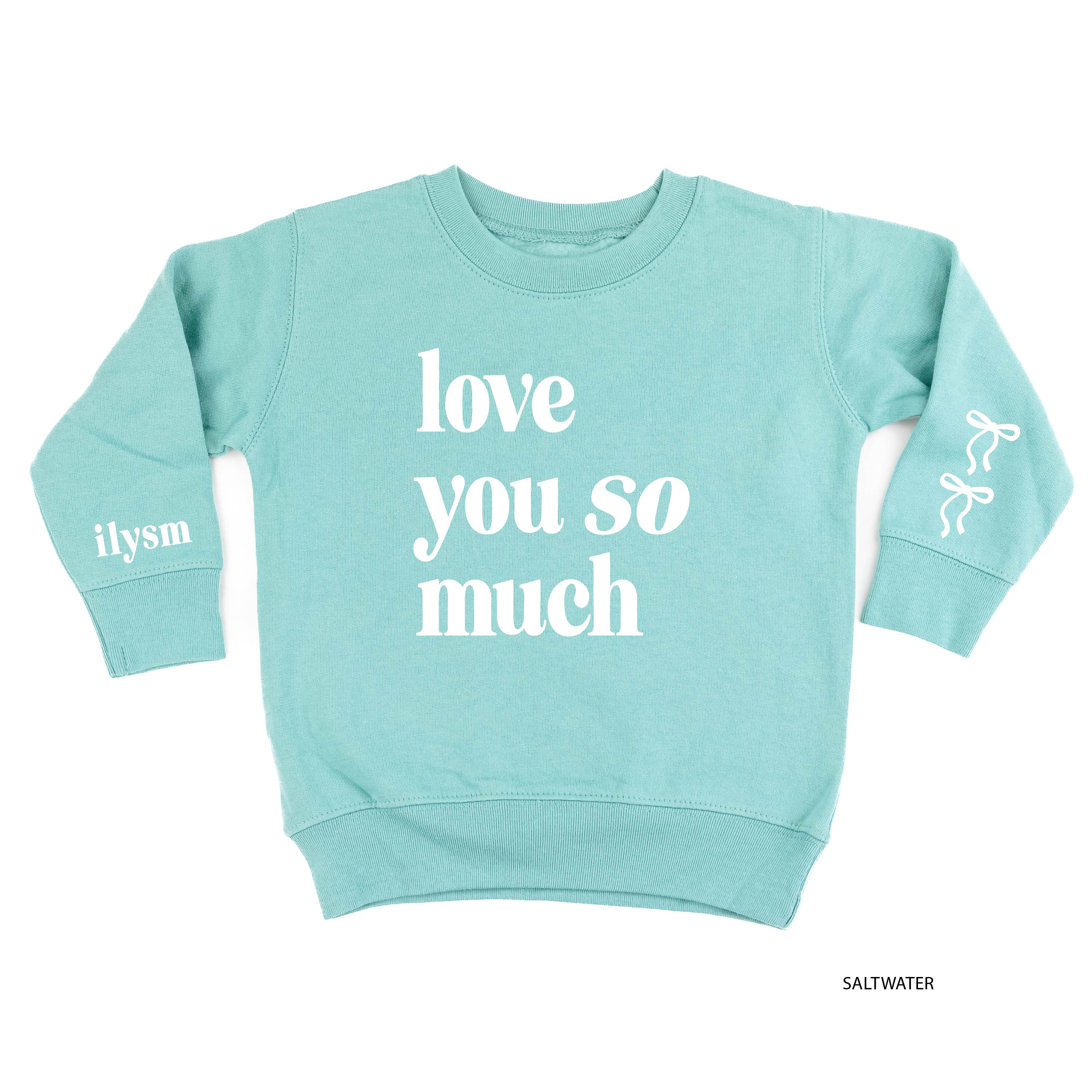 Love You So Much - ILYSM - Child Sweater - Image 10