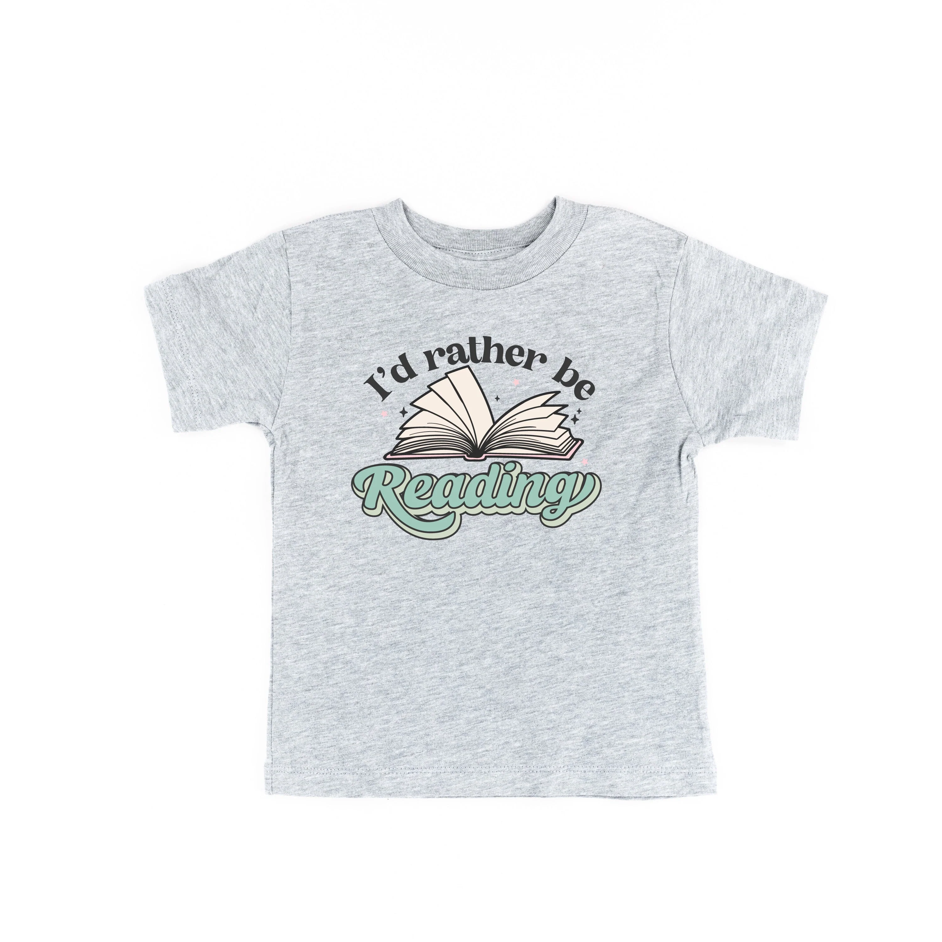 I'd Rather Be Reading - Child Tee - Image 3