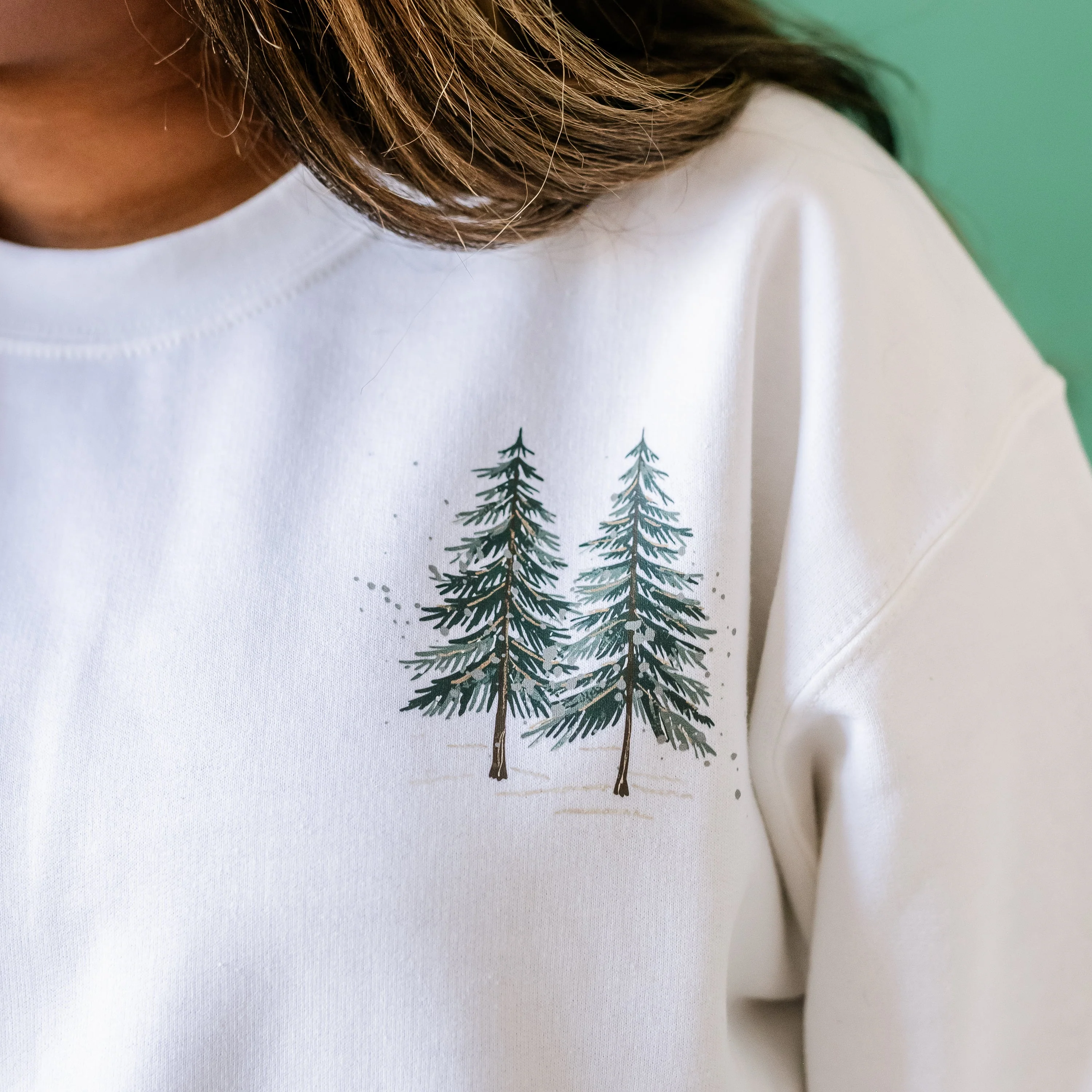 In My Heart Is A Christmas Tree Farm (pf&b) - Basic Fleece - Image 2