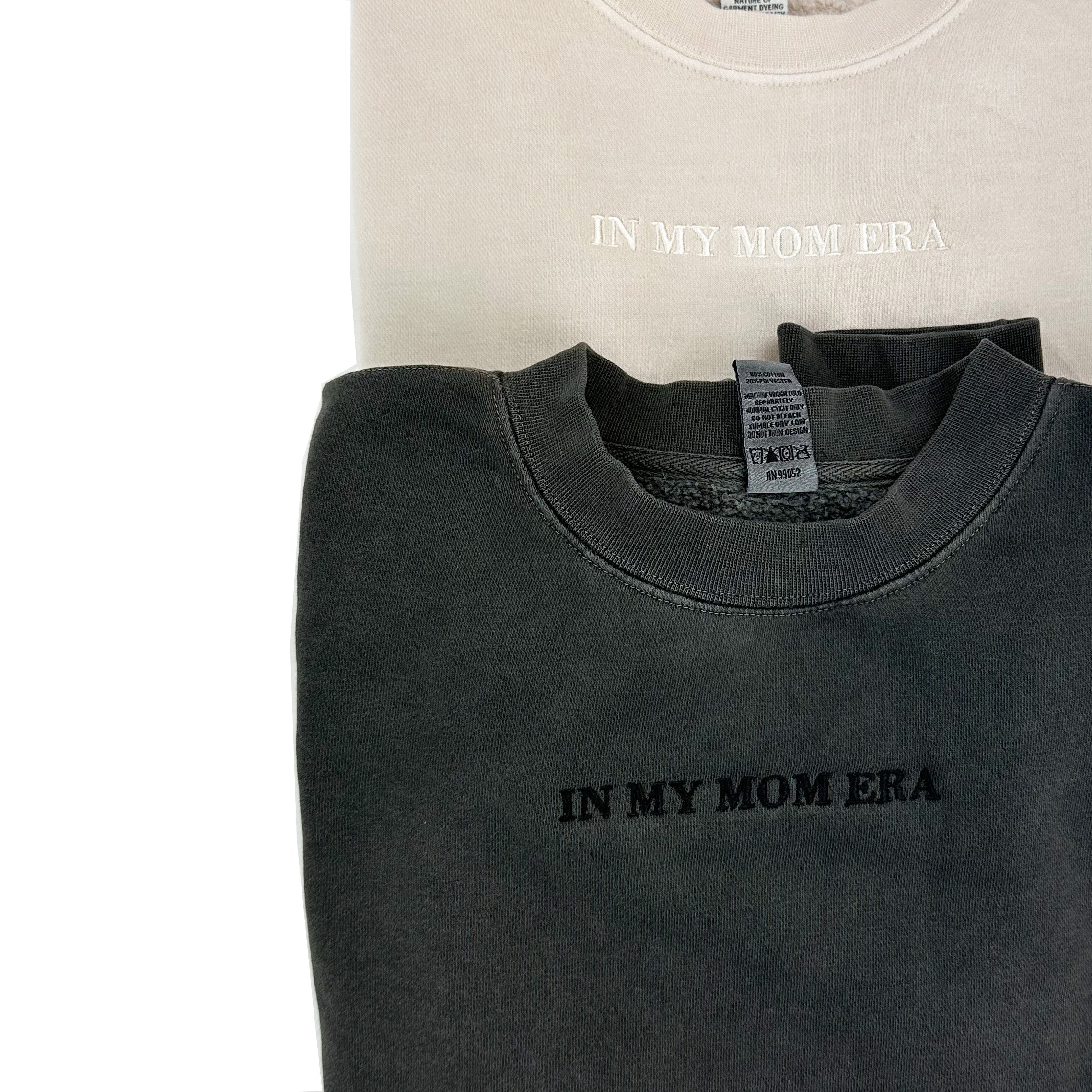 ✨ IN MY MOM ERA™ ✨ - Embroidered PIGMENT Crewneck - Image 7