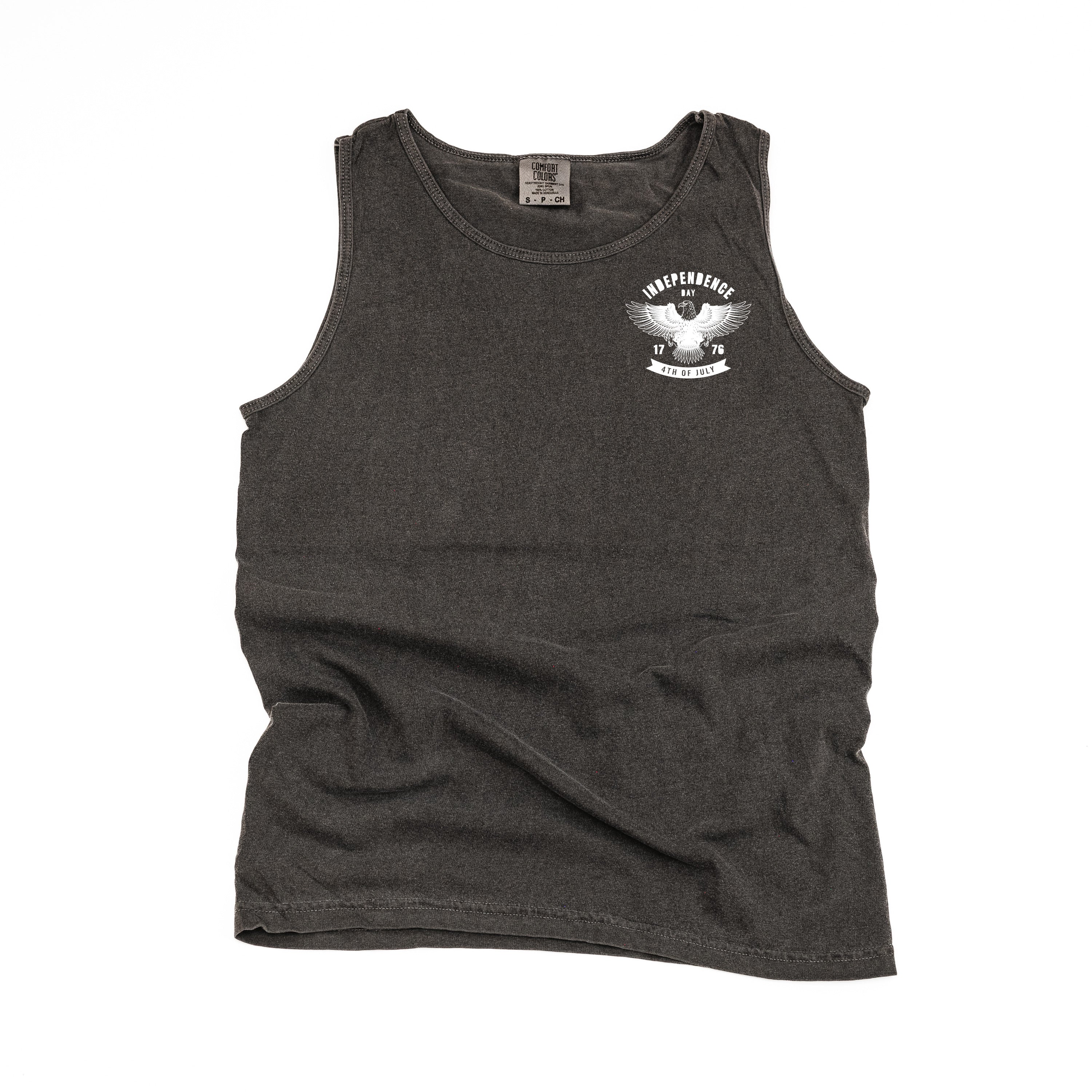 Independence Day - Eagle - Comfort Colors TANK - Image 3