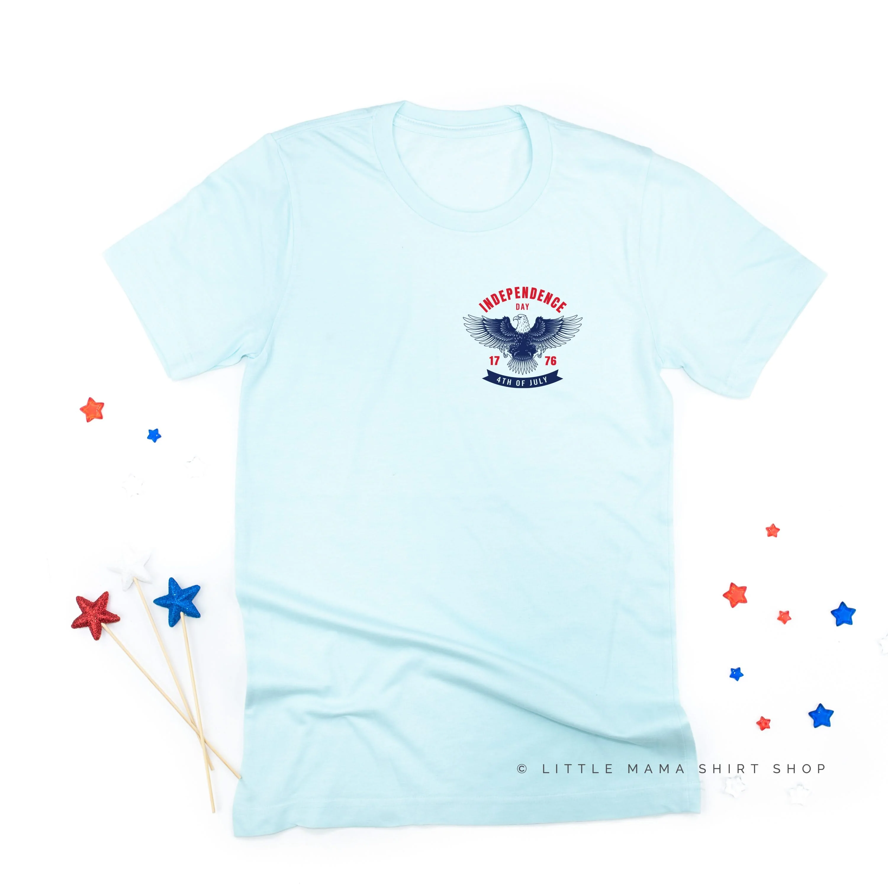 Independence Day - Eagle - Unisex Tee - Image 3