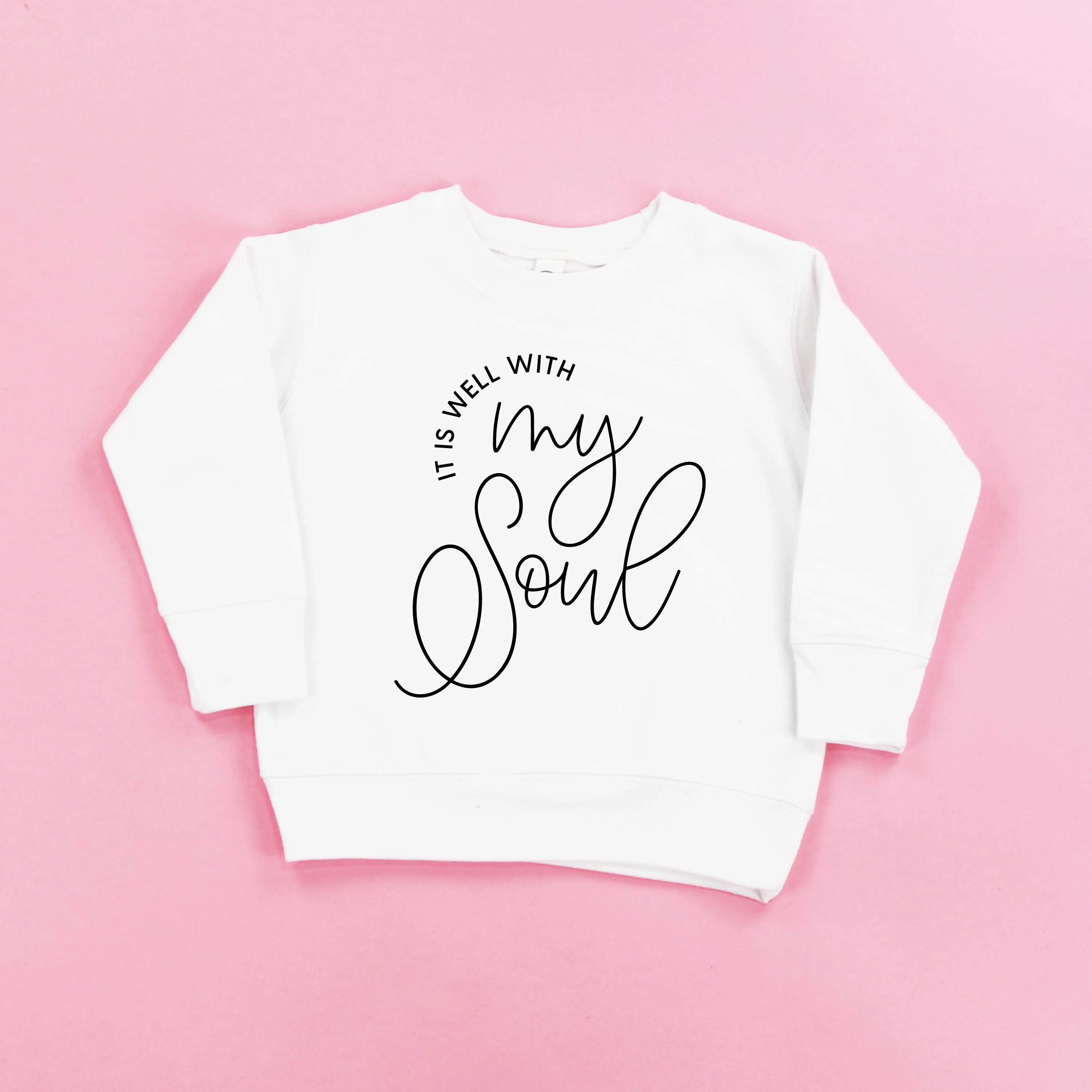 It Is Well With My Soul - Child Sweater - Image 6