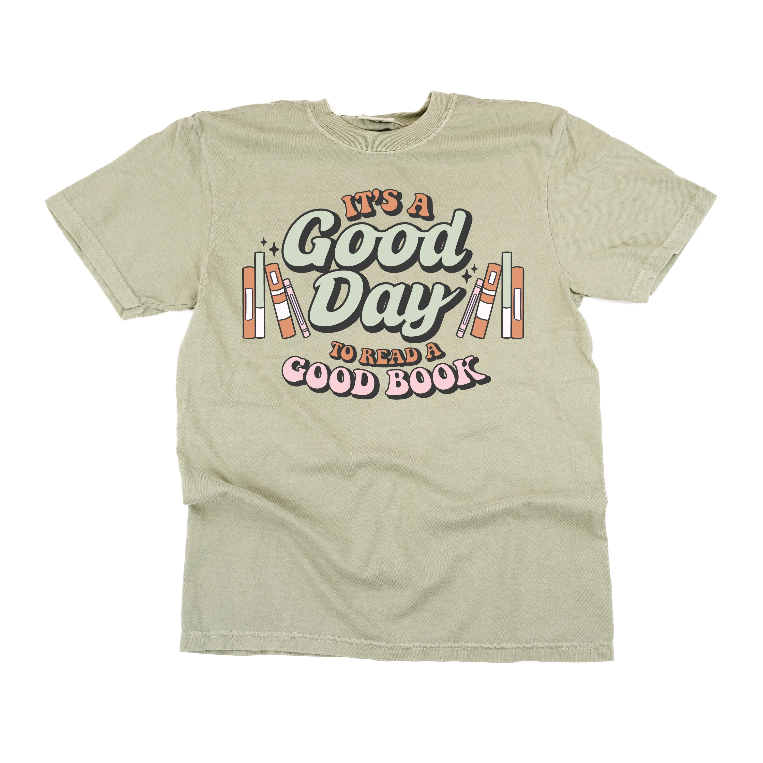 It's A Good Day to Read a Good Book - Comfort Colors Tee - Image 2