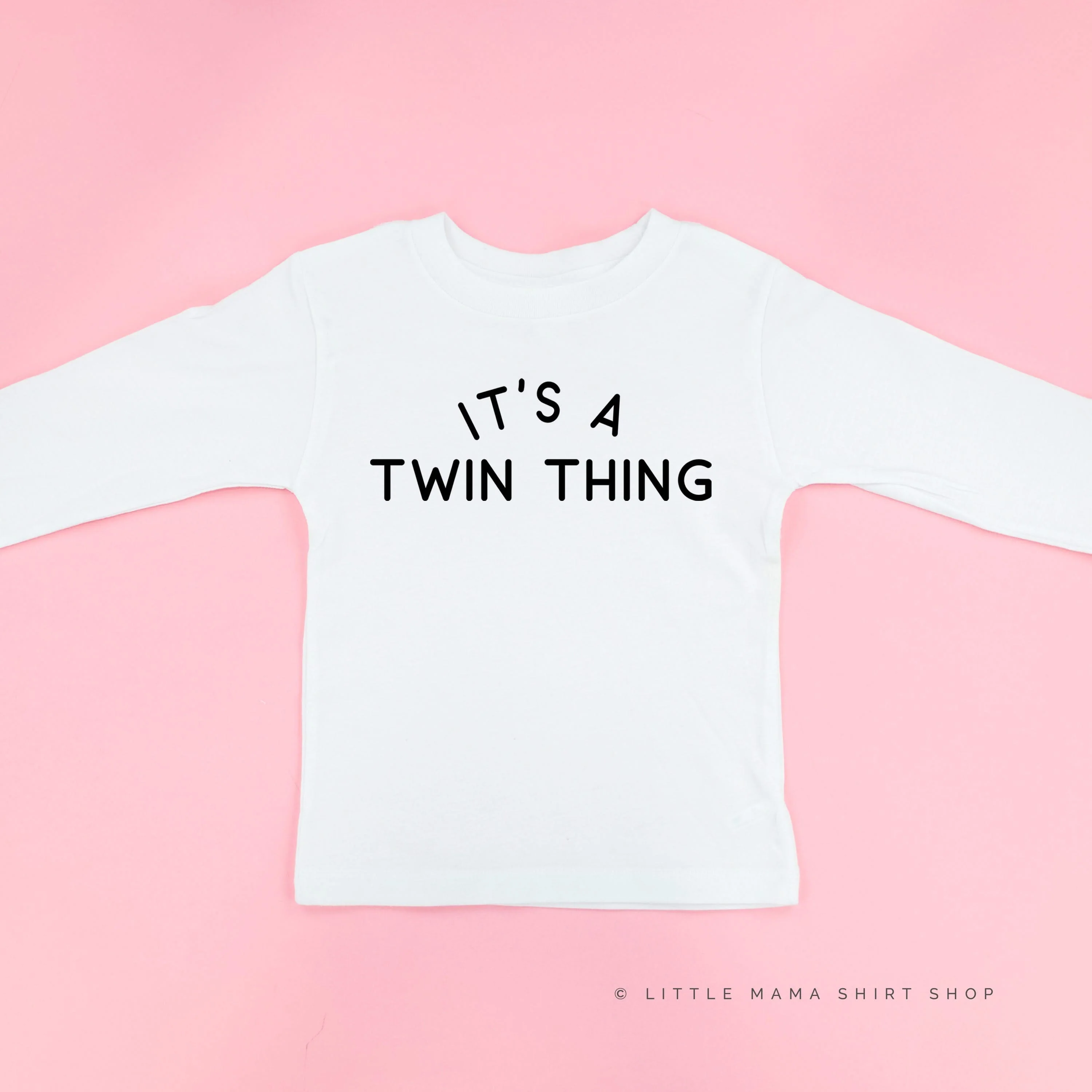 It's A Twin Thing - Child Long Sleeve Tee - Image 2