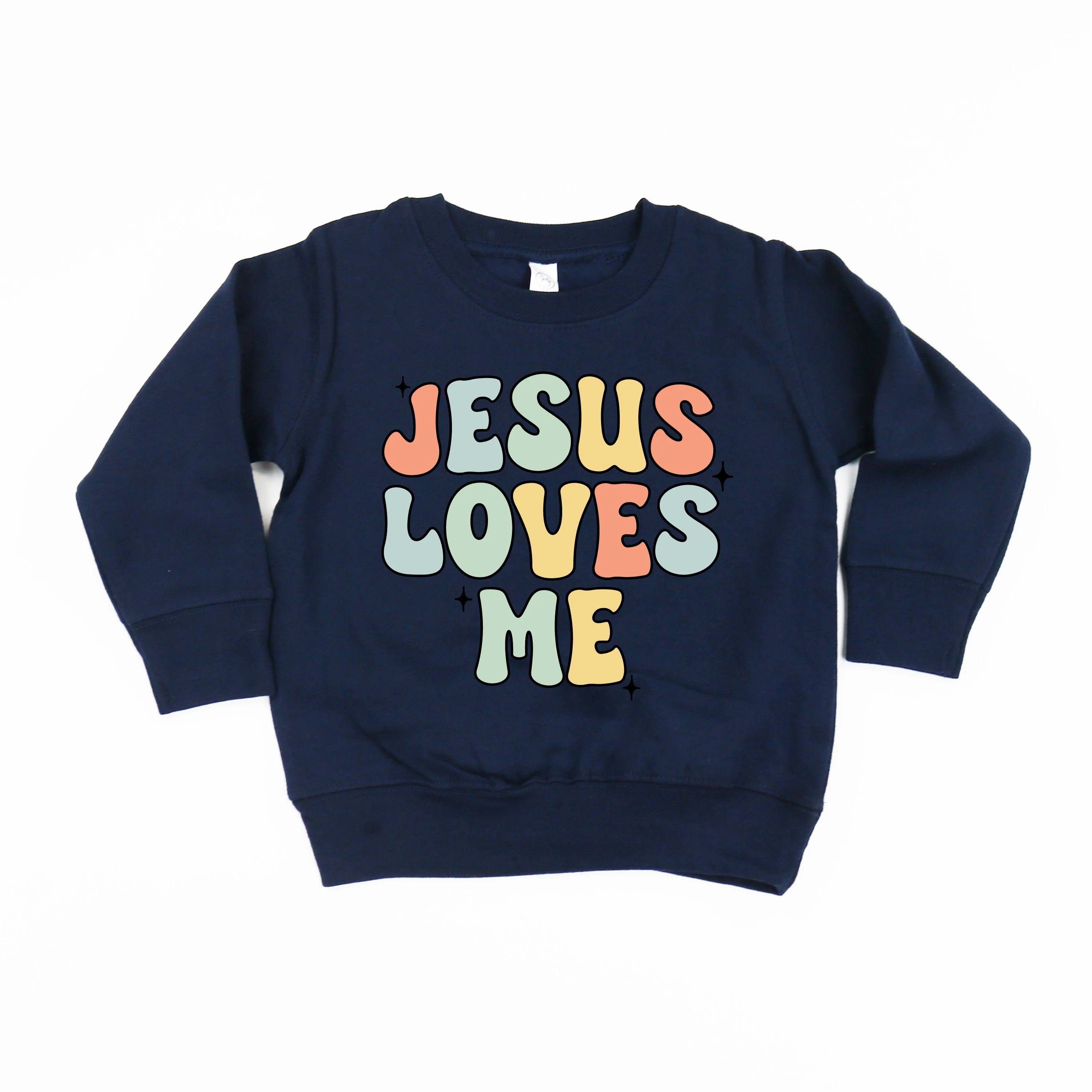 Boy Version - Jesus Loves Me - Child Sweater - Image 4