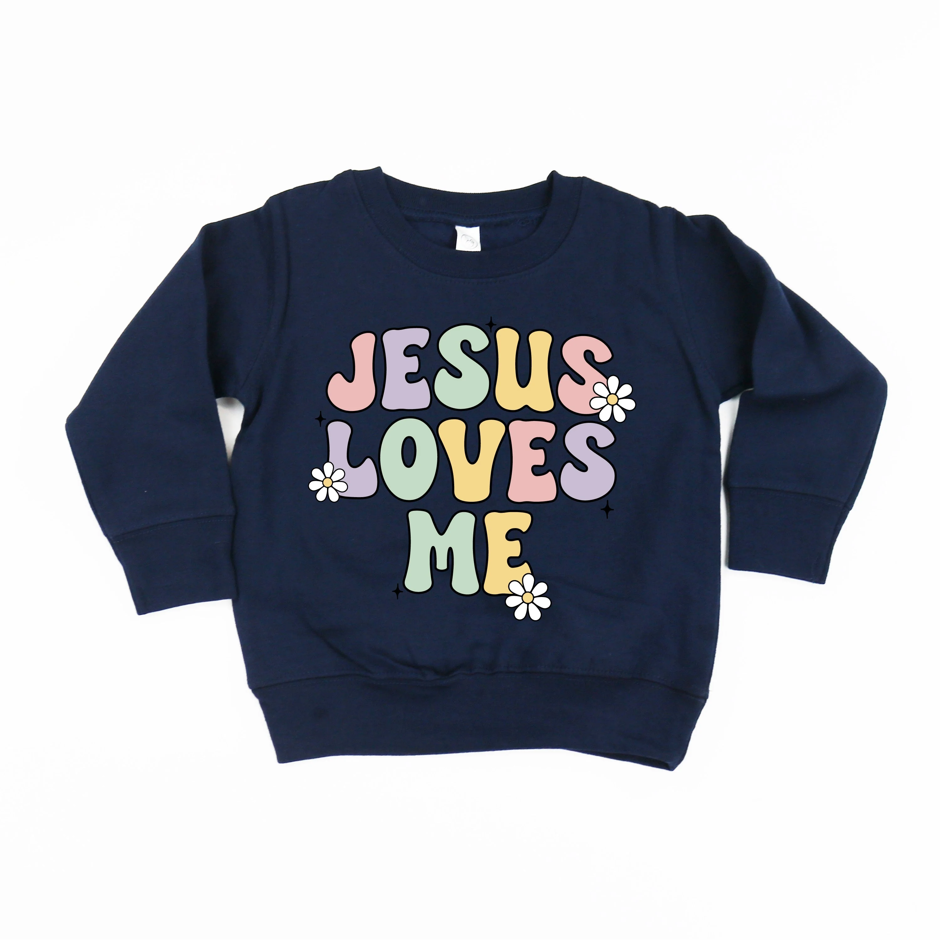 Girl Version - Jesus Loves Me - Child Sweater - Image 7