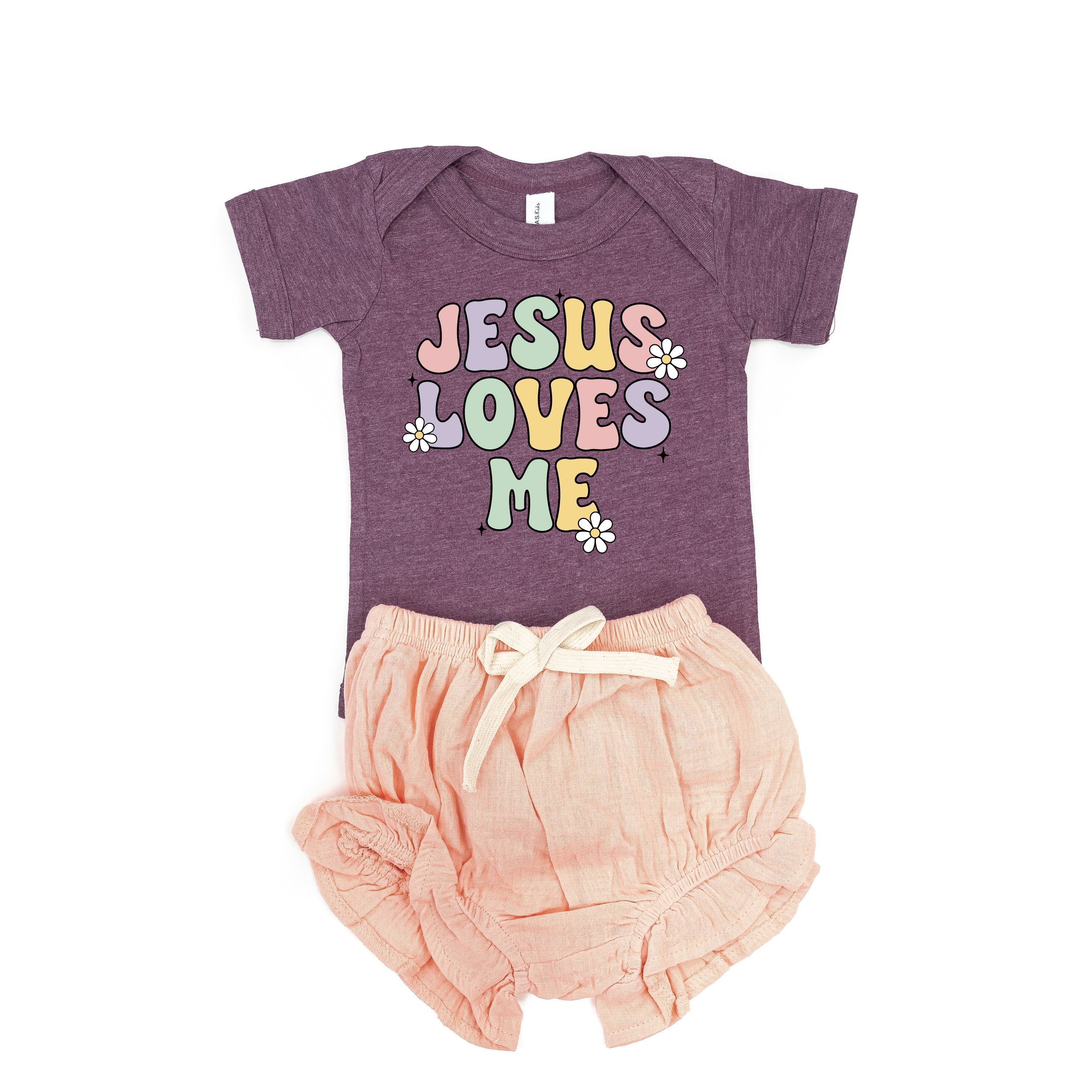 Girl Version - Jesus Loves Me - Child Tee - Image 11