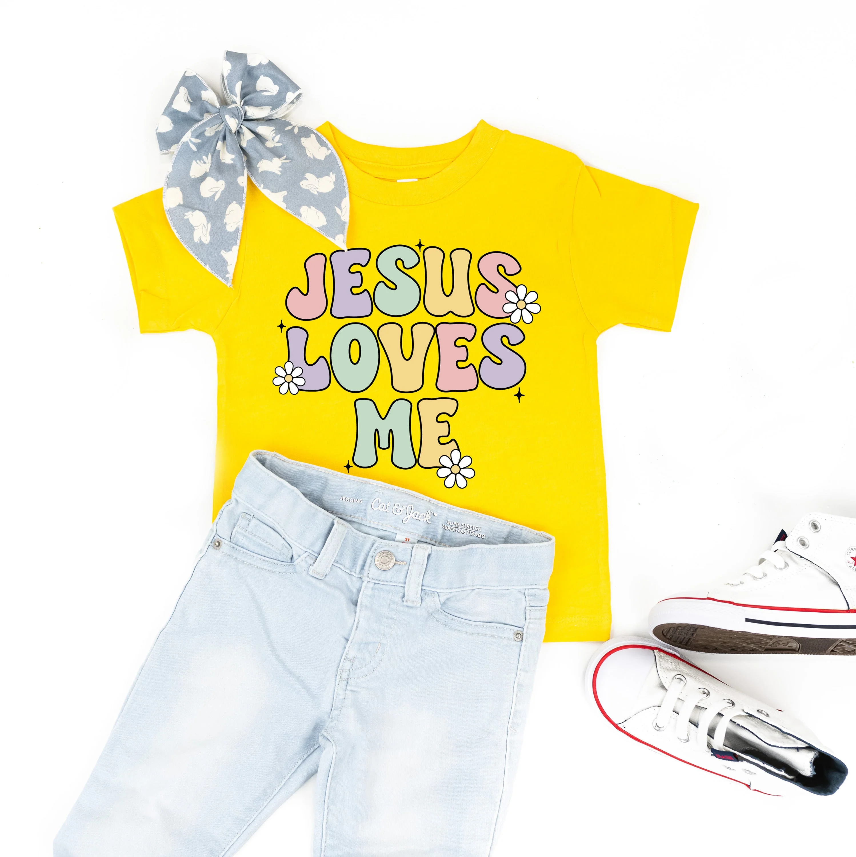 Girl Version - Jesus Loves Me - Child Tee - Image 8