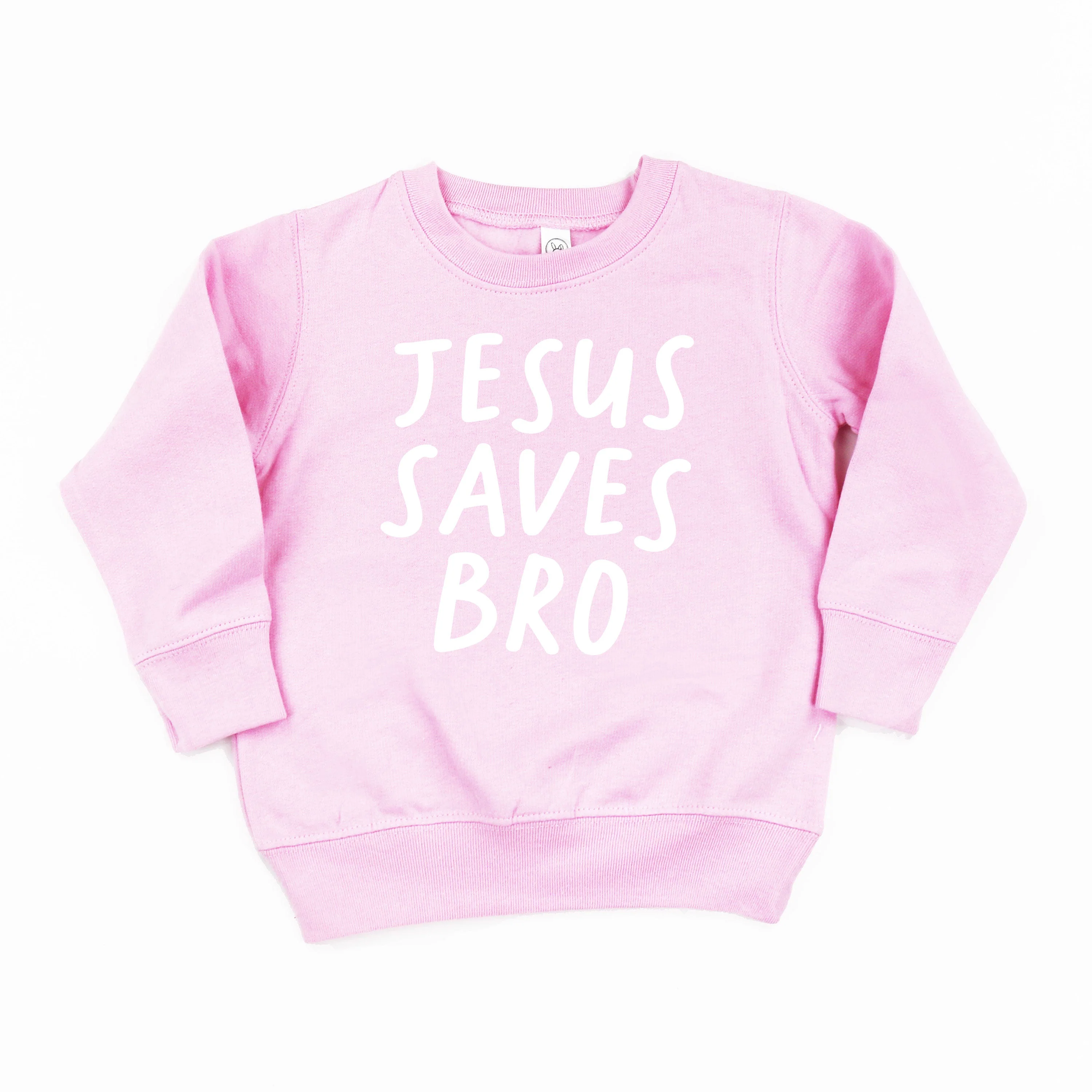Jesus Saves Bro - Child Sweater - Image 10