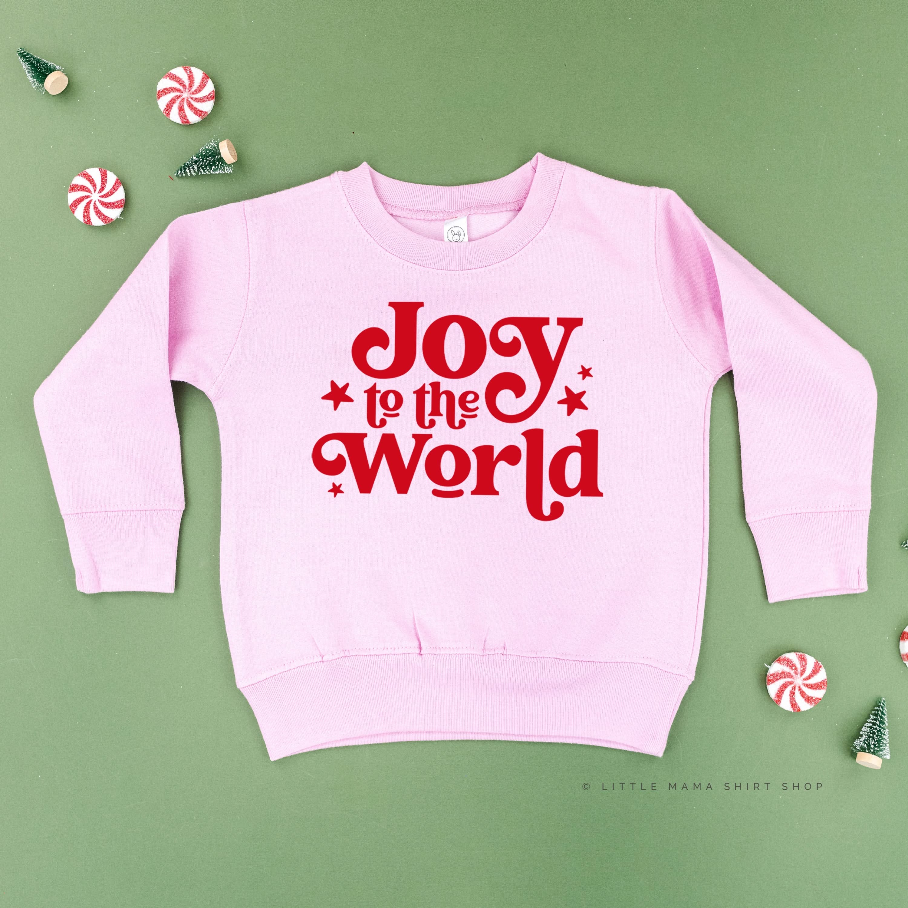 Joy To The World - Child Sweater - Image 2