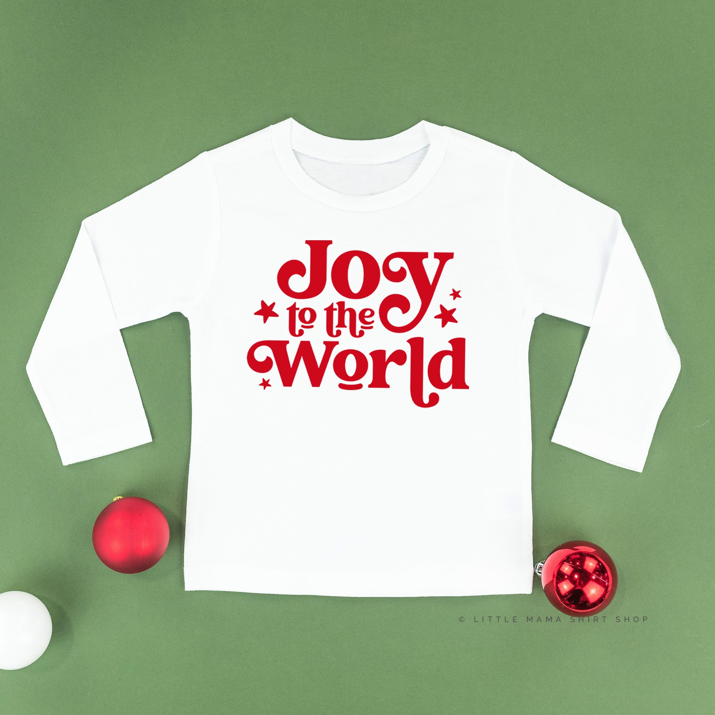 Joy To The World - Child Long Sleeve Tee - Image 4