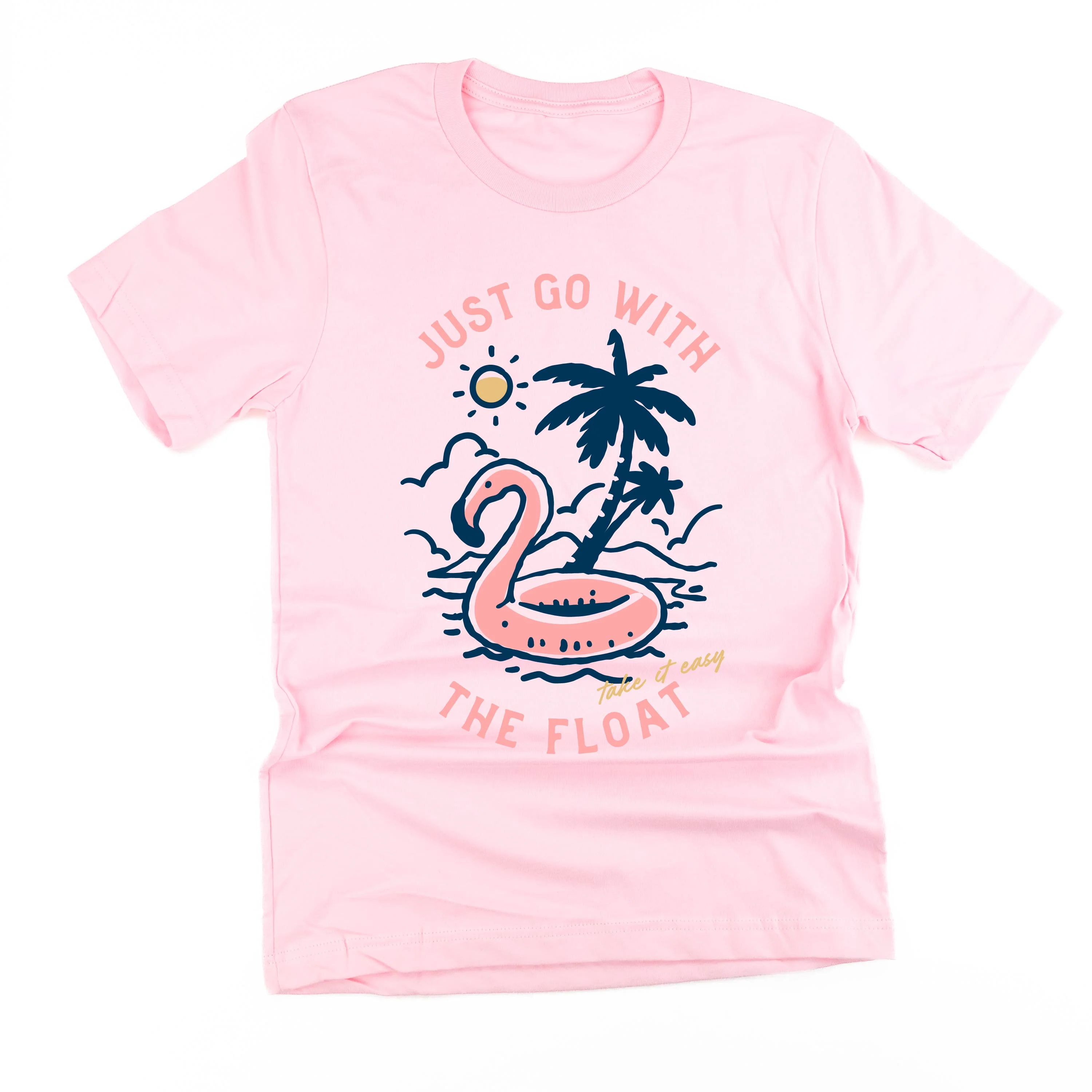 Just Go With The Float - Unisex Tee - Image 5