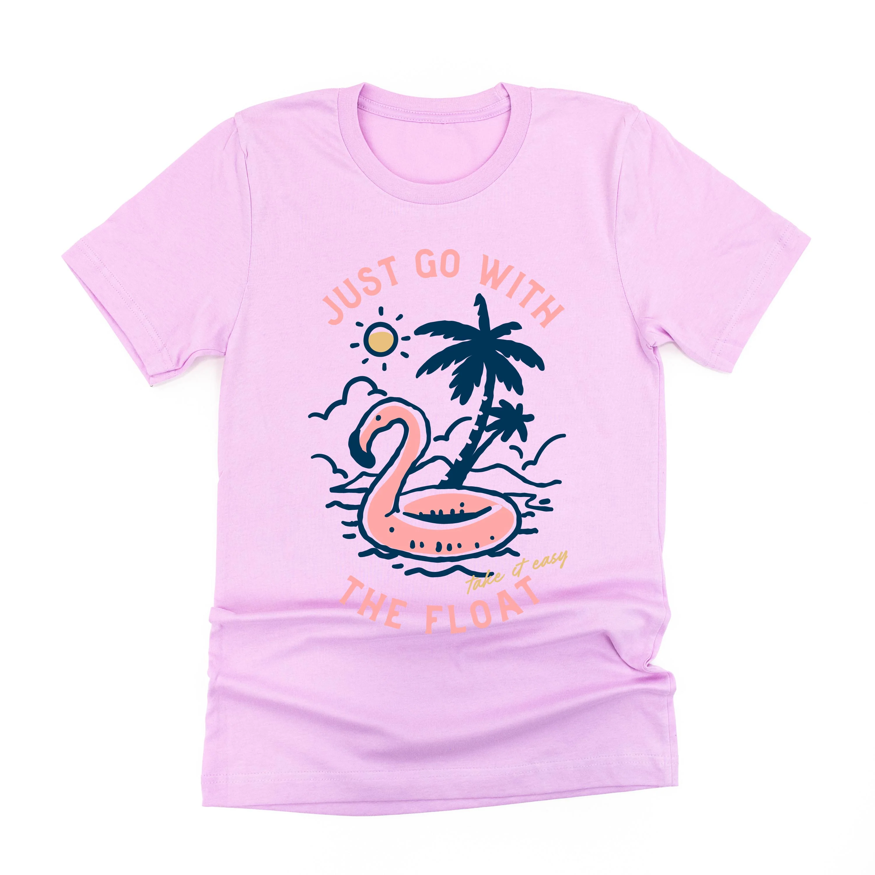 Just Go With The Float - Unisex Tee - Image 6