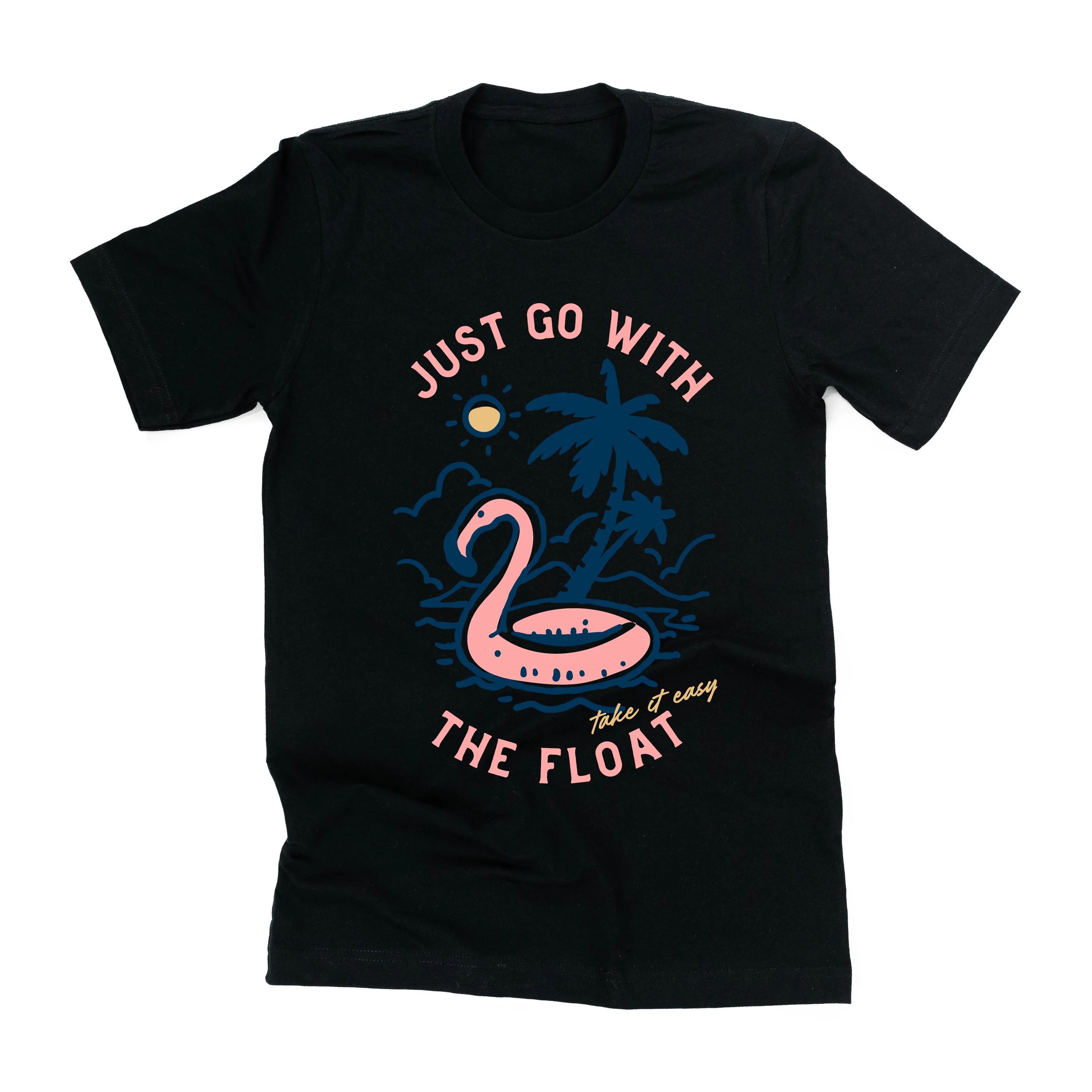 Just Go With The Float - Unisex Tee - Image 8