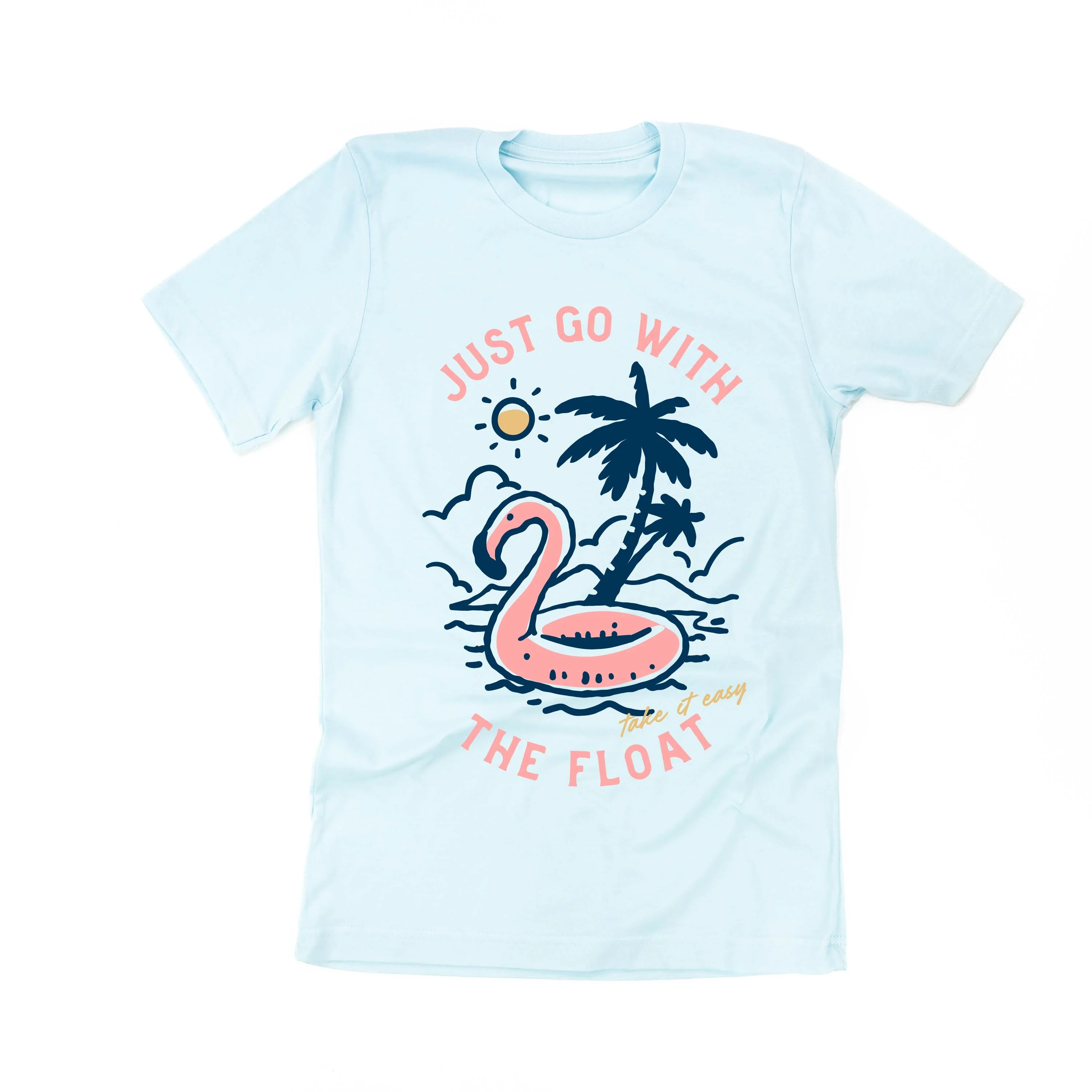 Just Go With The Float - Unisex Tee - Image 9