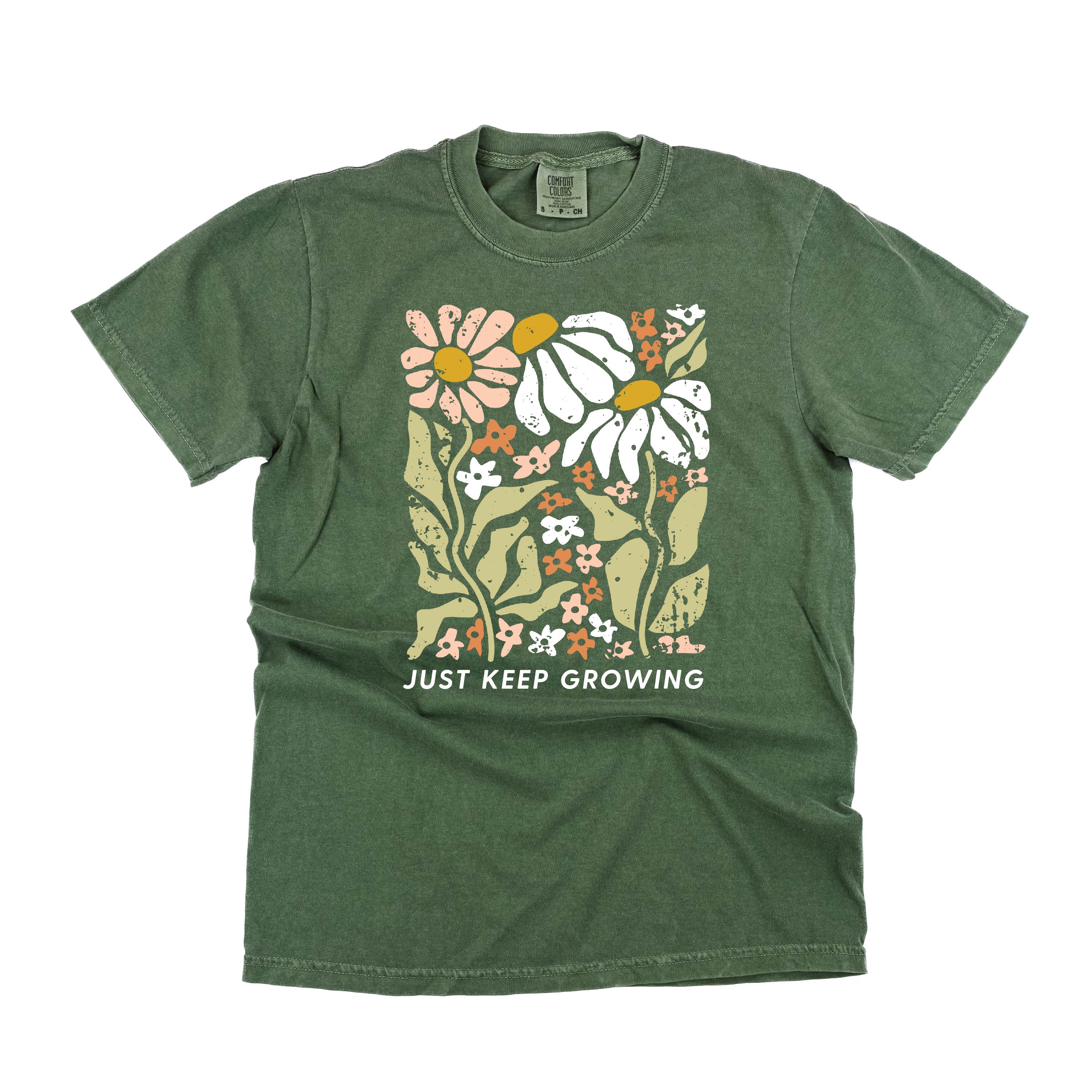 Just Keep Growing - Comfort Colors Tee - Image 2