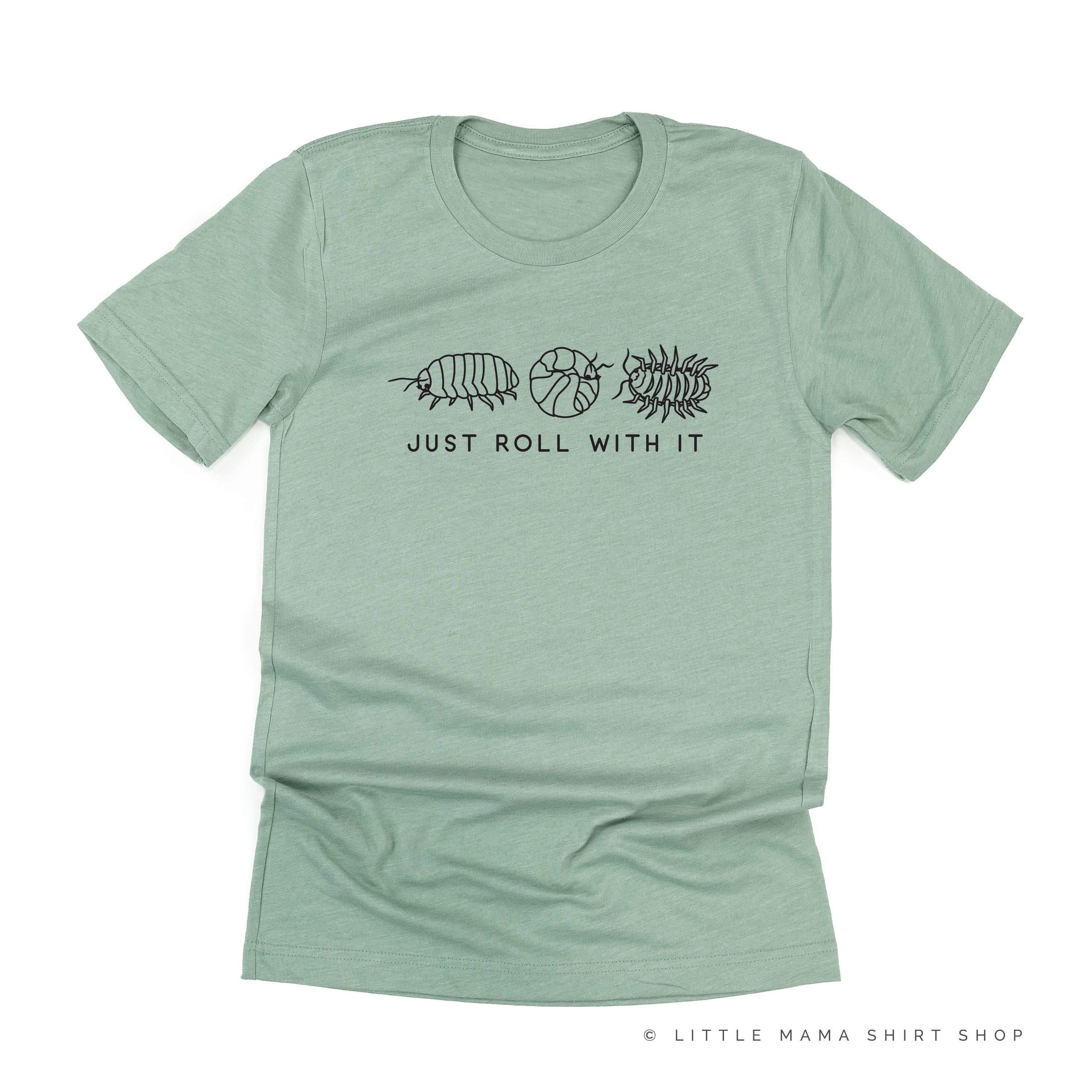 JUST ROLL WITH IT - Unisex Tee - Image 4